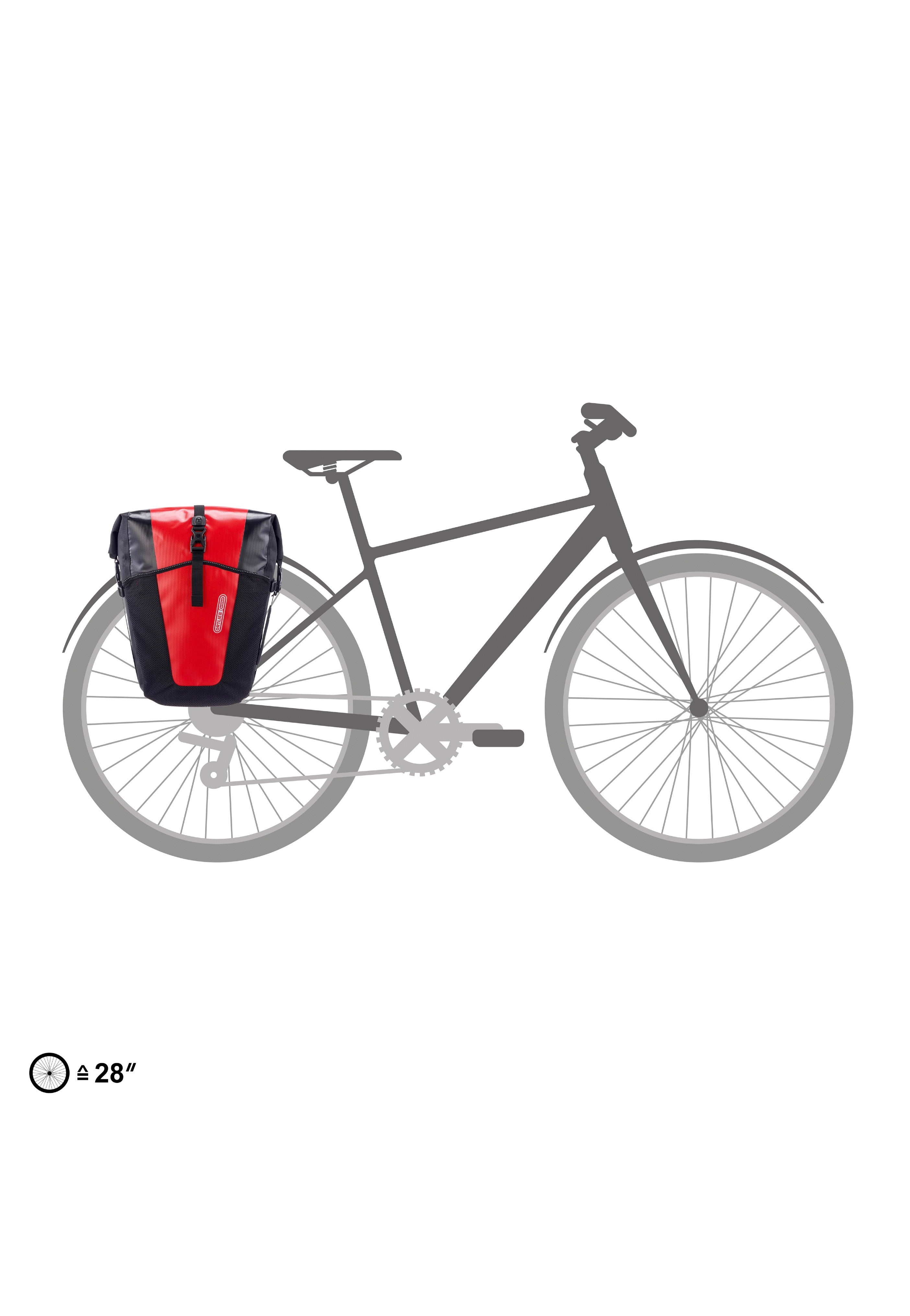ORTLIEB - Back-Roller XL QL2.2 Paar Red/Black - Bike Bag | Neutral-Image