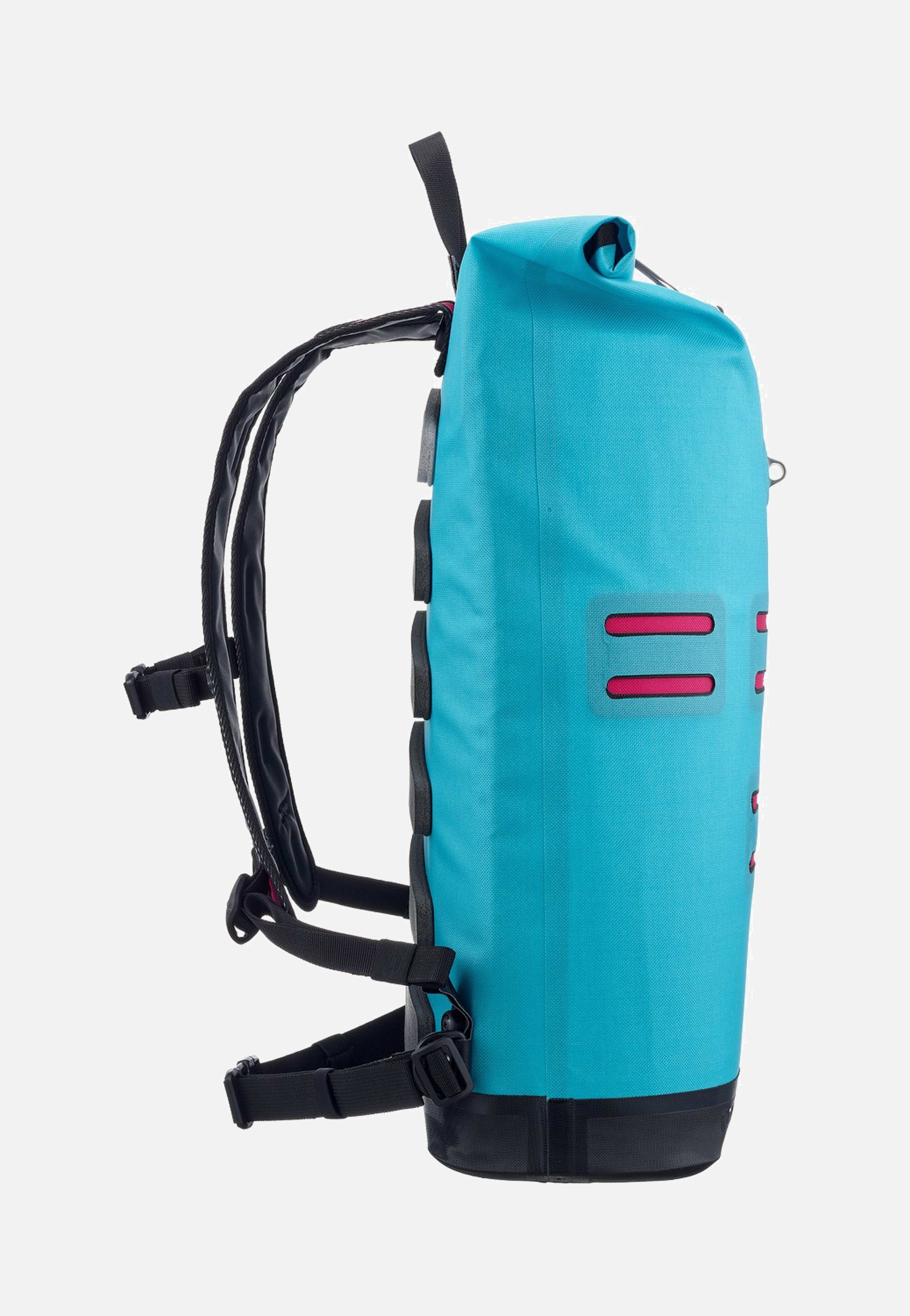 ORTLIEB - Commuter Daypack Cyber 21L Cyber Blue/Pink - Rolltop Backpack | Neutral-Image