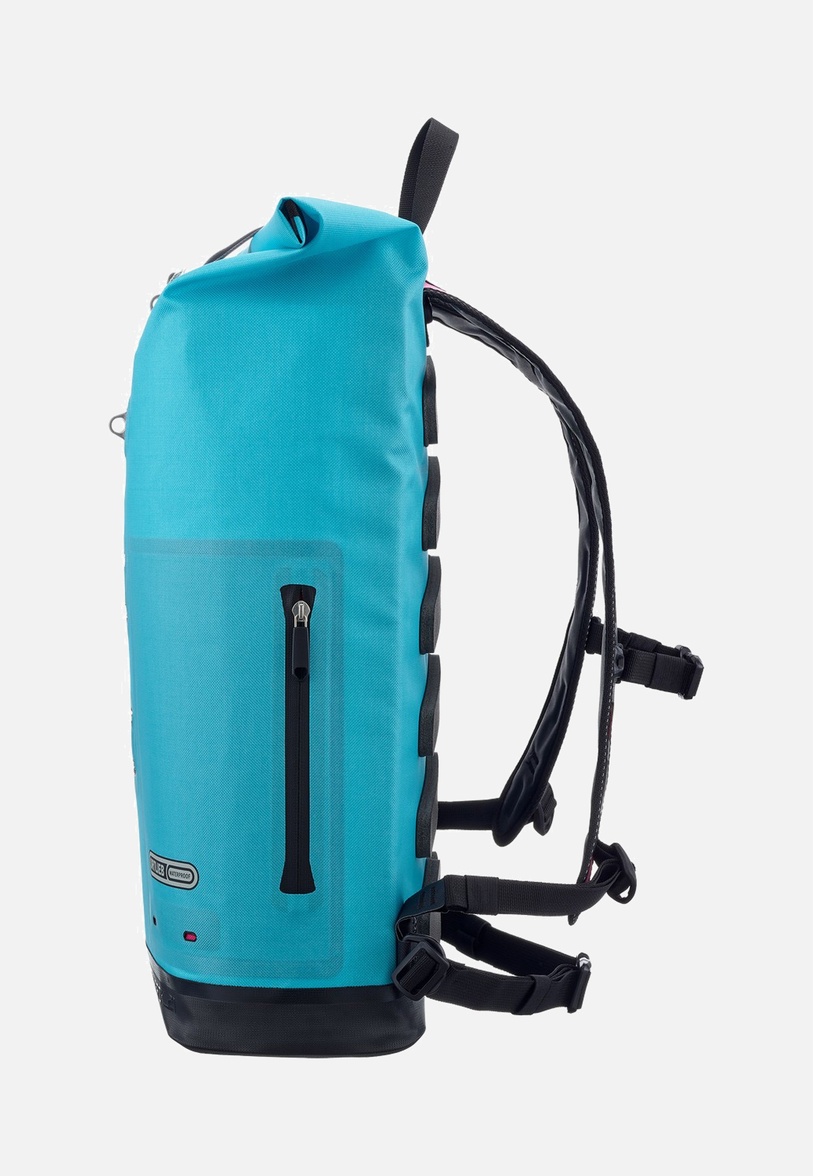 ORTLIEB - Commuter Daypack Cyber 21L Cyber Blue/Pink - Rolltop Backpack | Neutral-Image