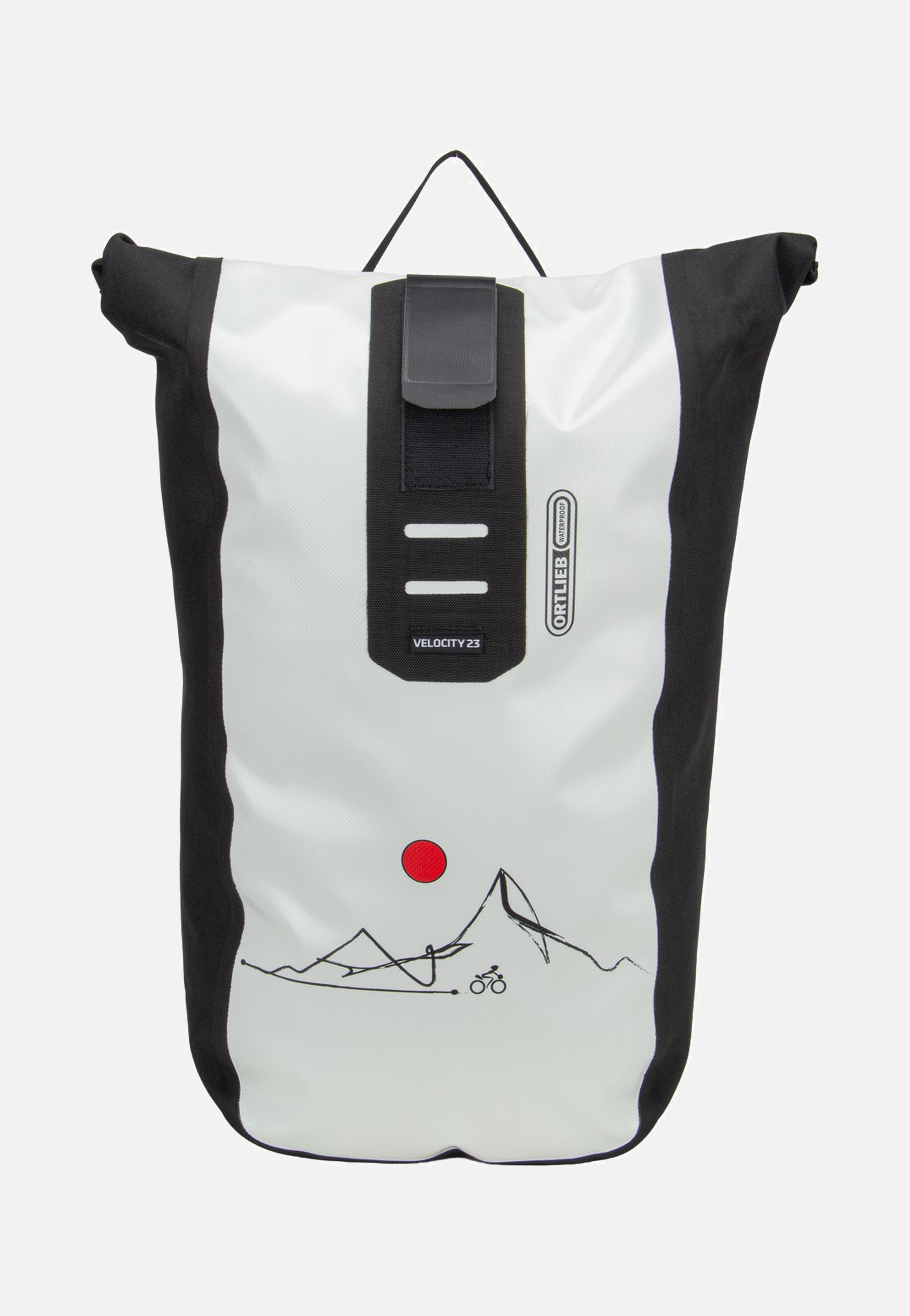 ORTLIEB - Velocity Design 23L Line Art - Rolltop Backpack | Neutral-Image