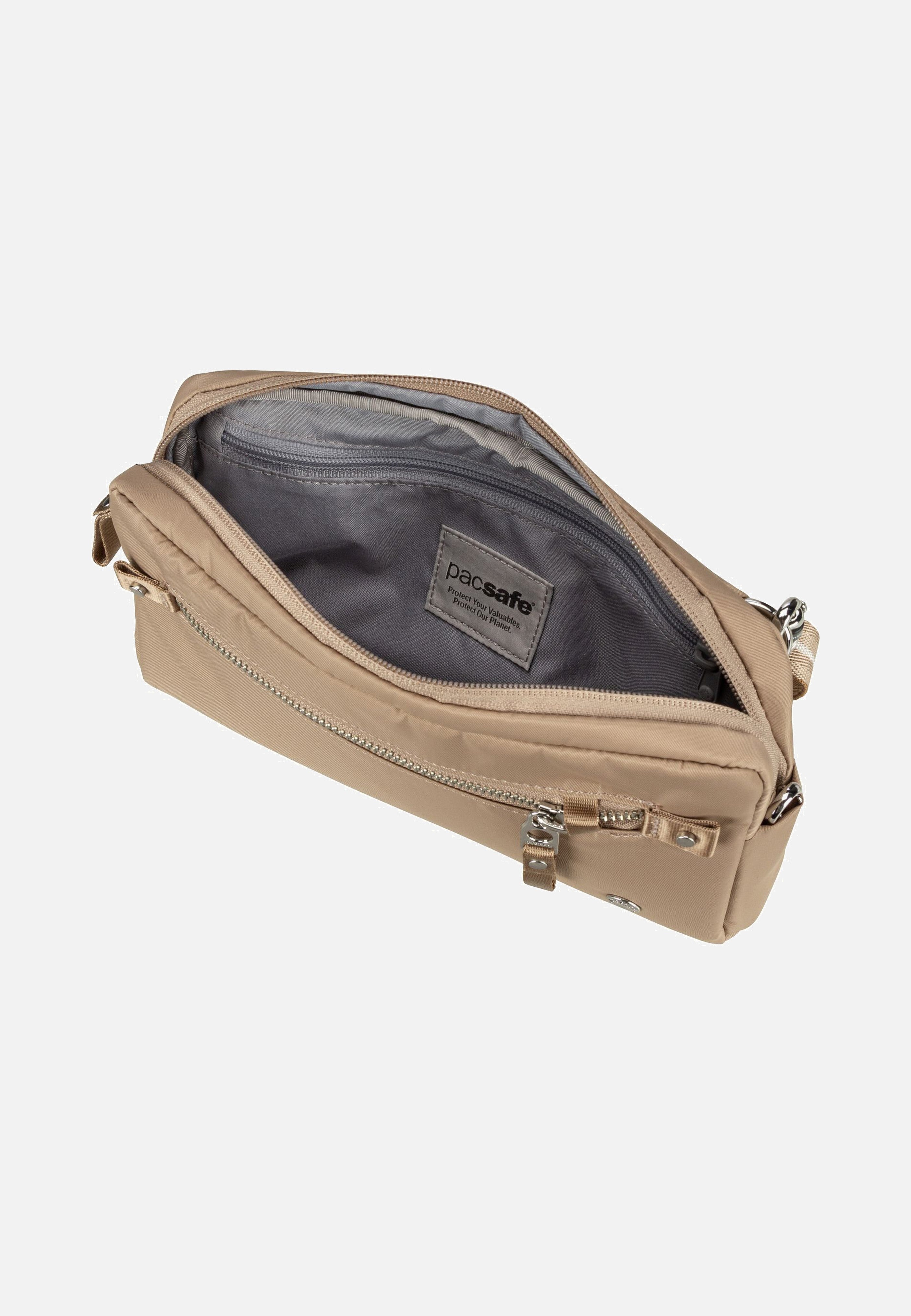 Pacsafe W 3-in1 sling Taupe Umhängetasche