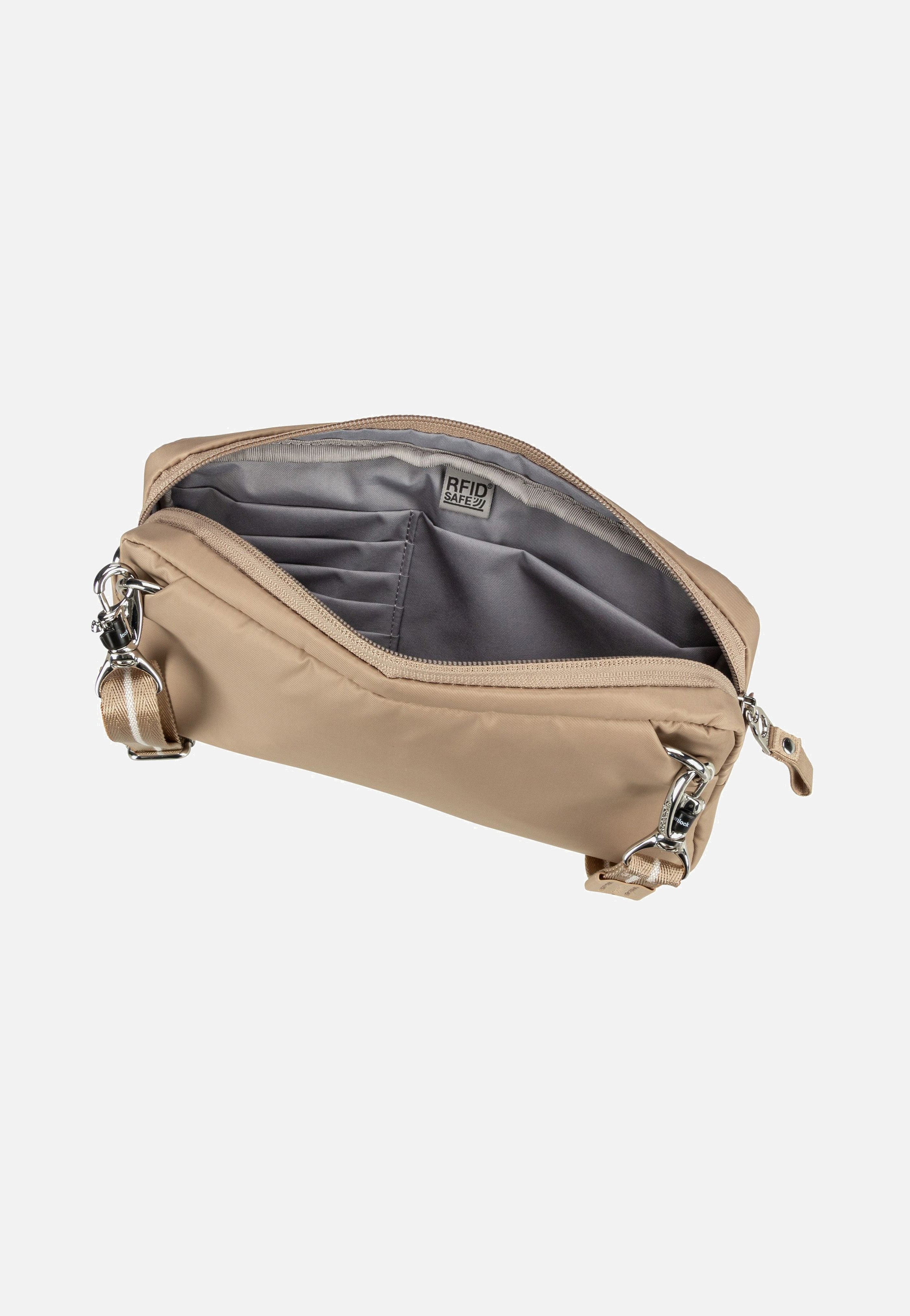 Pacsafe W 3-in1 sling Taupe Umhängetasche