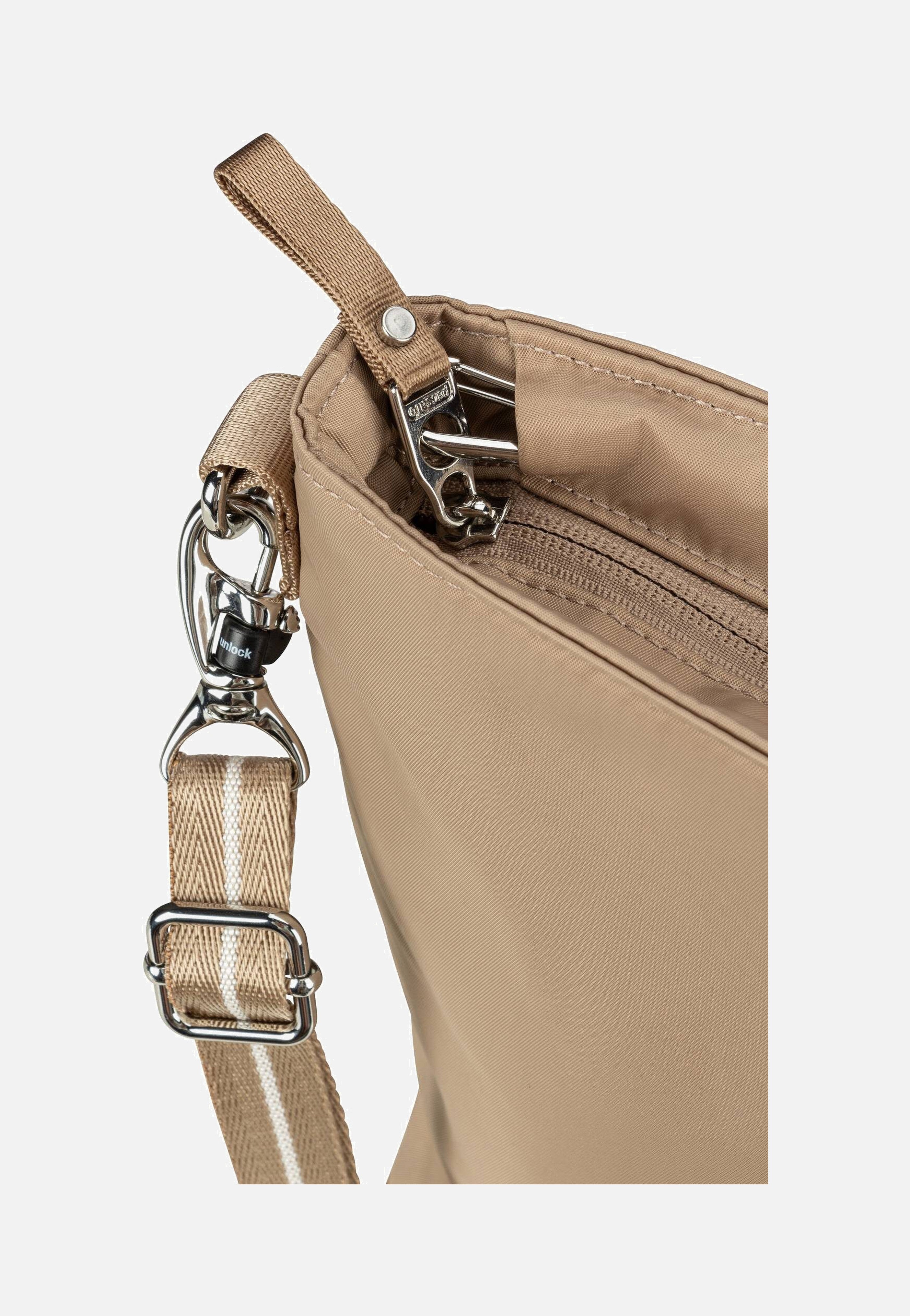 Pacsafe W 20462 Taupe Umhängetasche