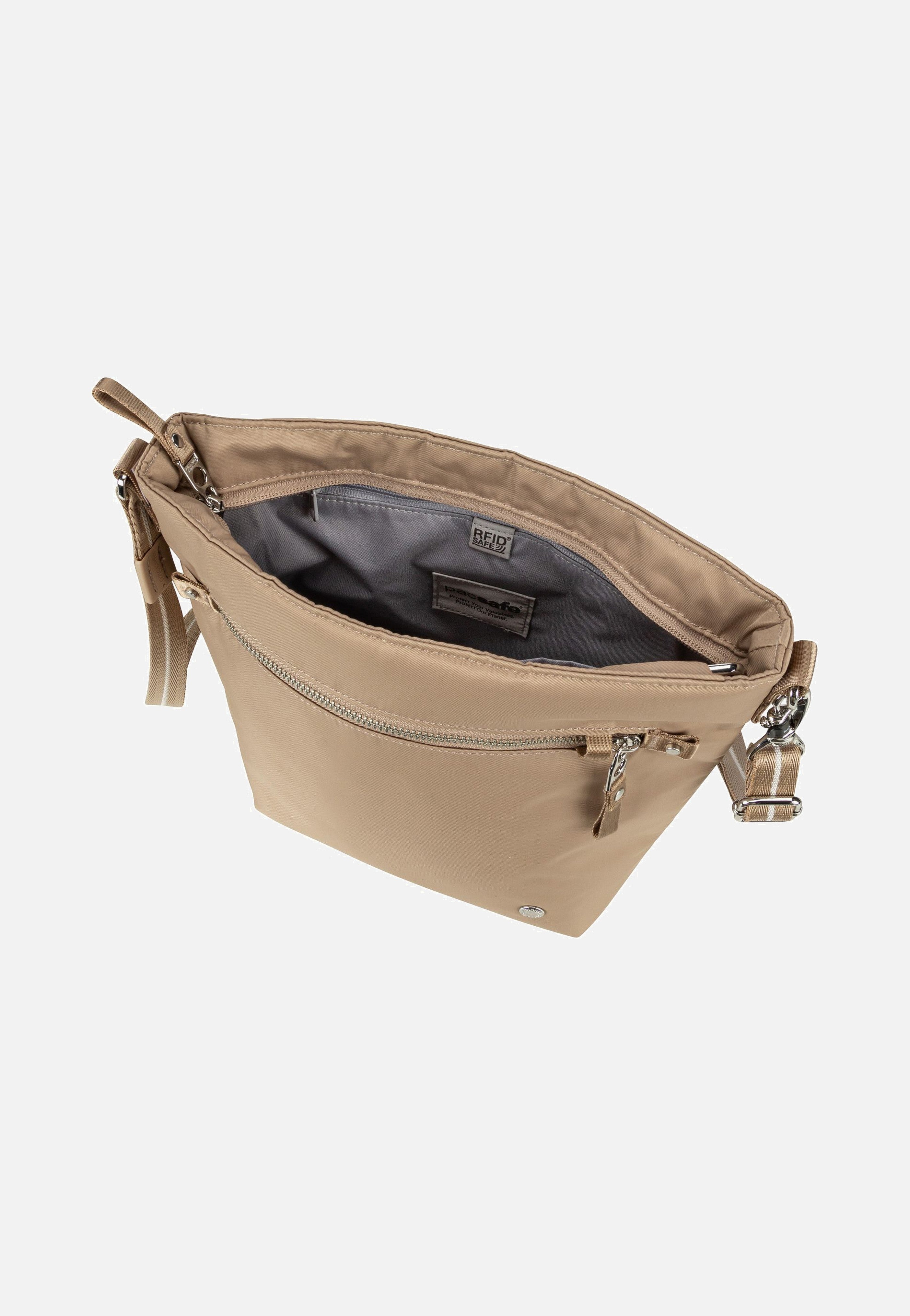 Pacsafe W 20462 Taupe Umhängetasche