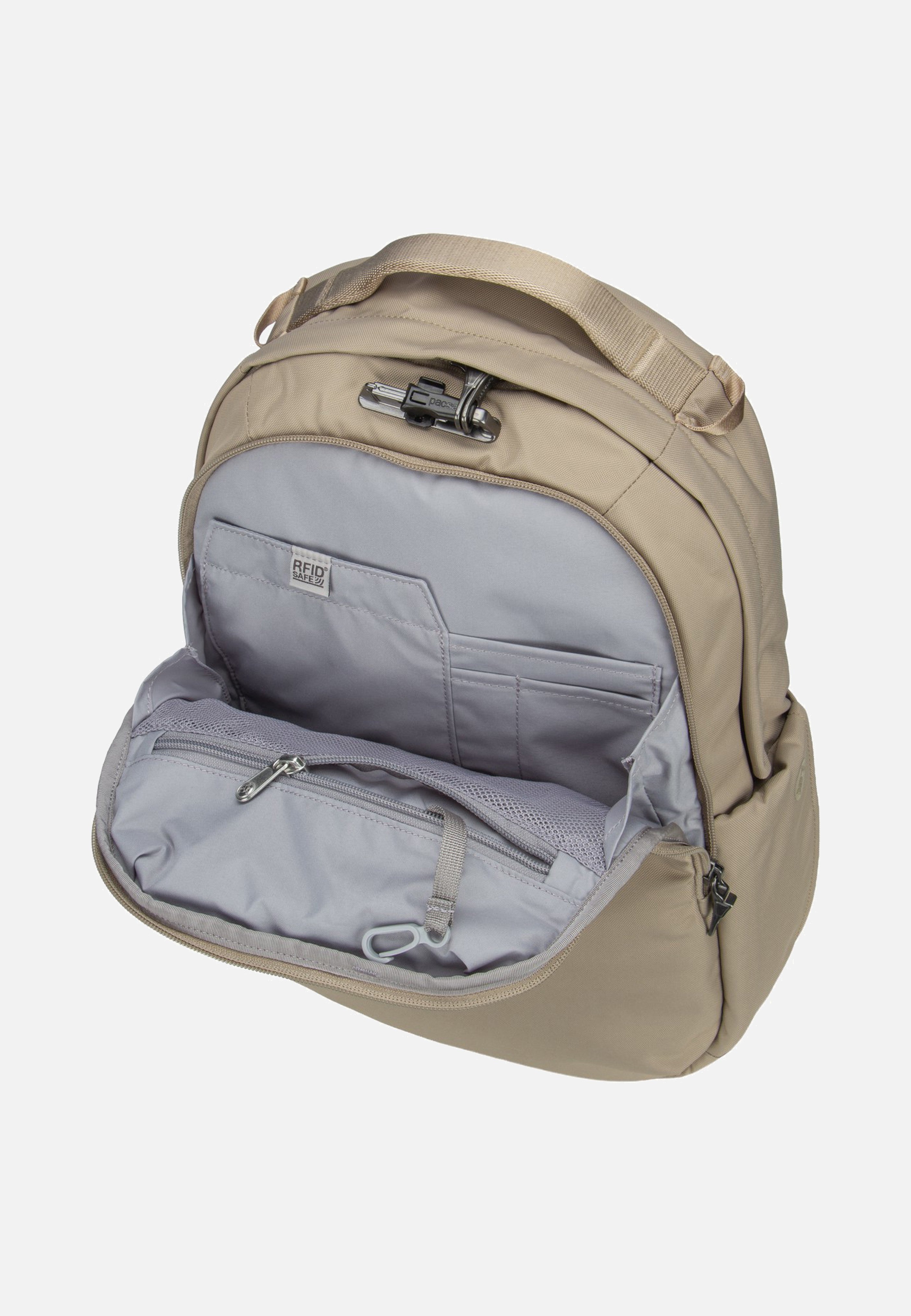 Pacsafe V 16L All-Around Beige Rucksack