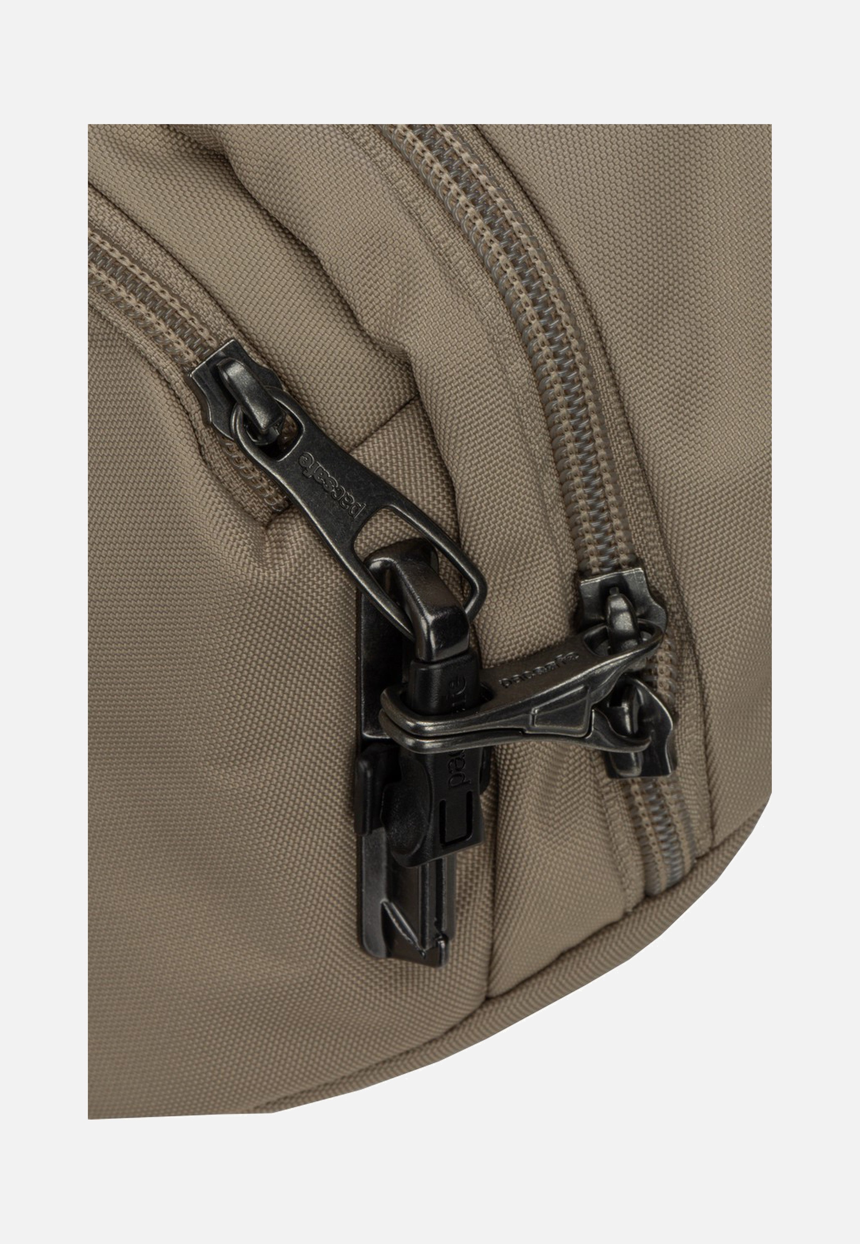 Pacsafe V Hip Pack Beige Bauchtasche