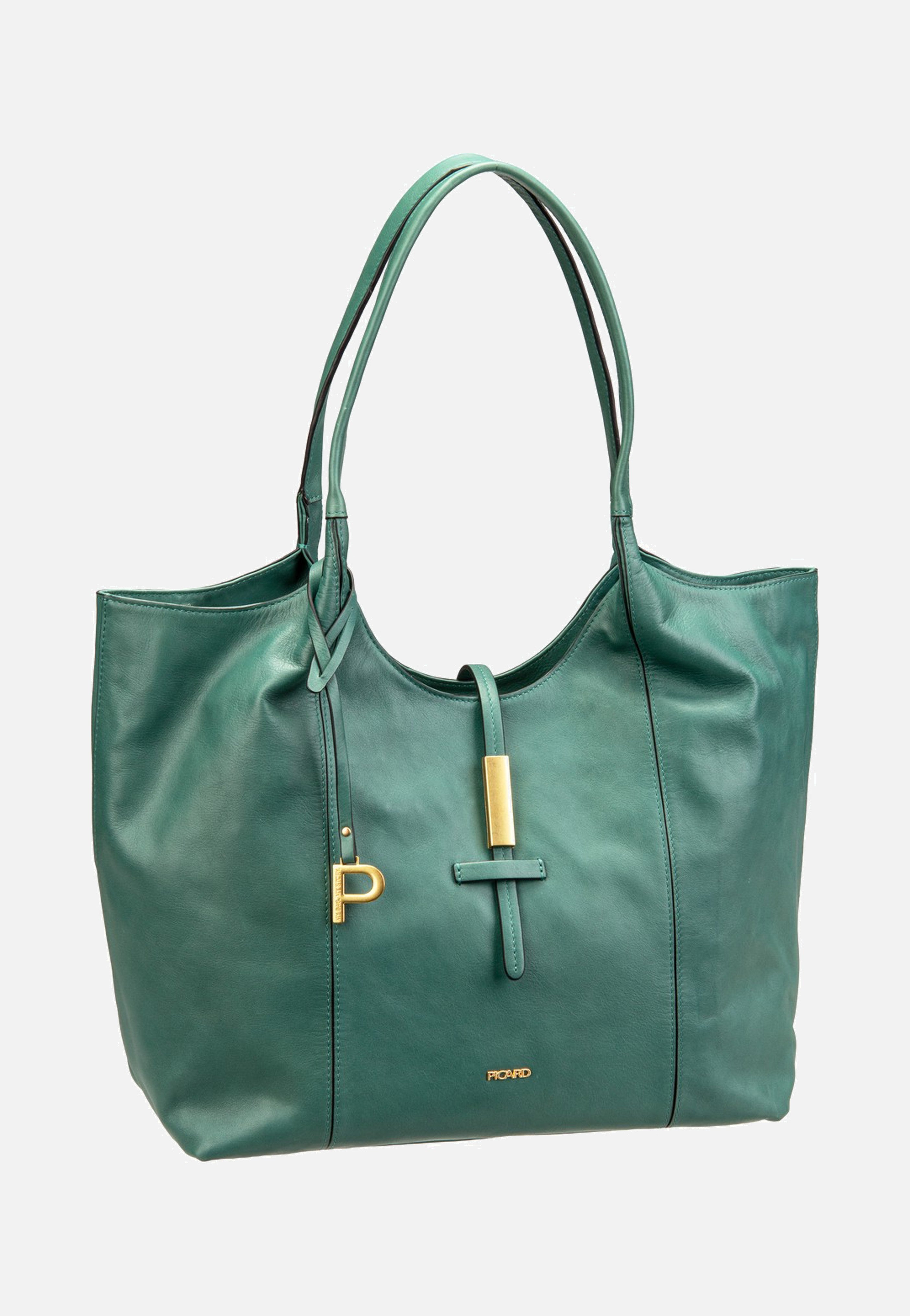 Picard - Whisper 7321 Smaragd - Handle Bag | Neutral-Image