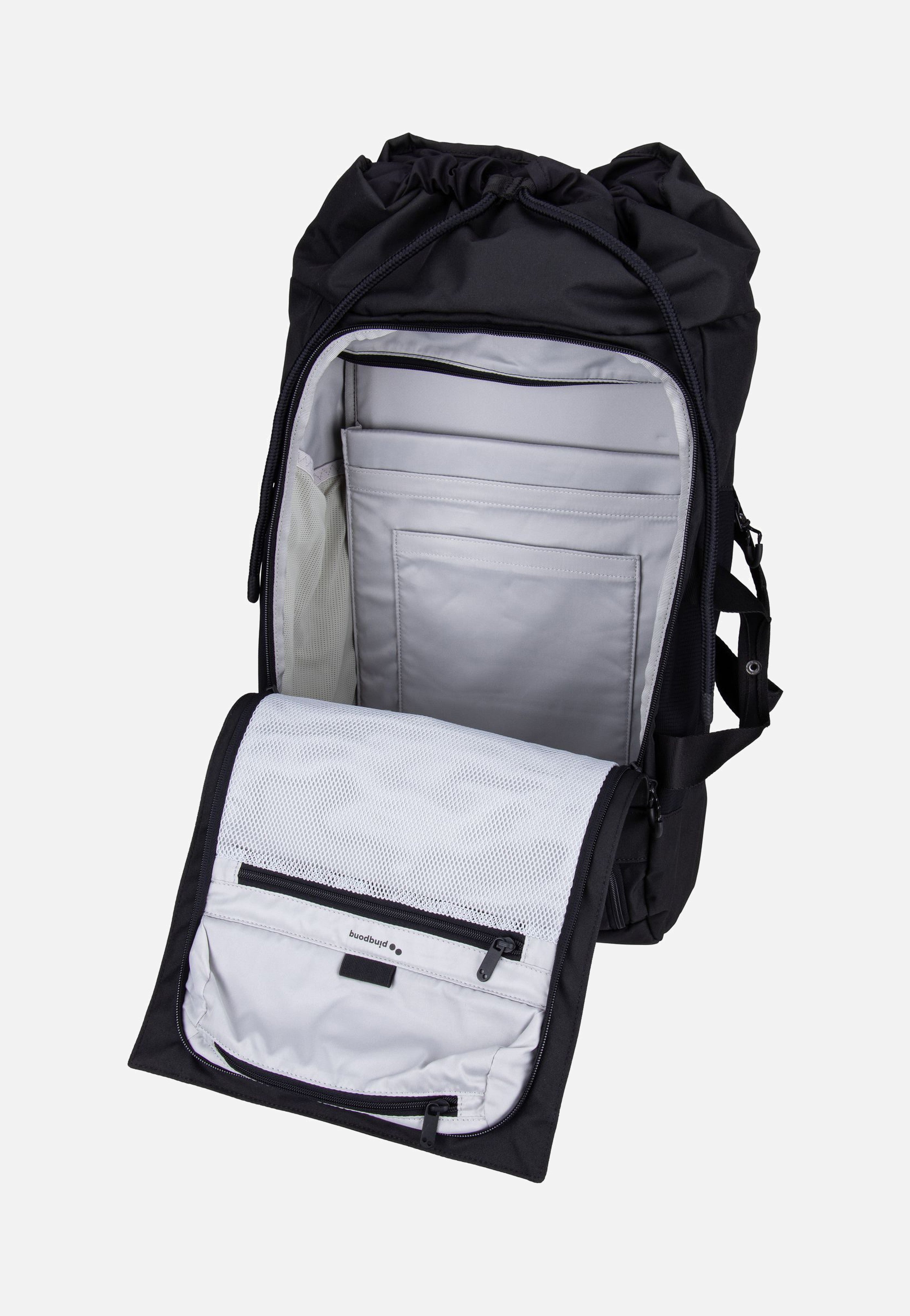 pinqponq - Blok Large Rooted Black - Backpack | Neutral-Image