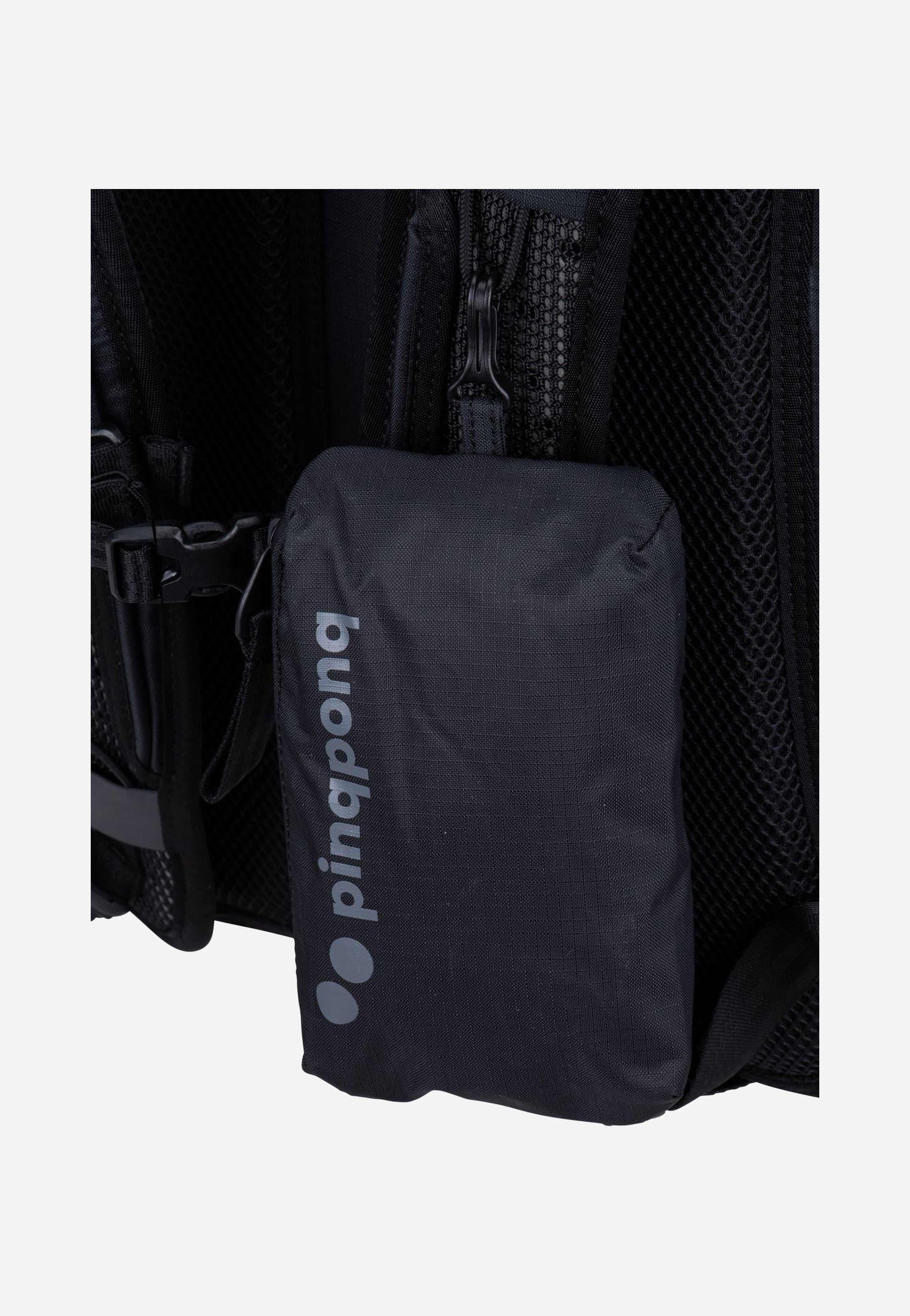 pinqponq - Komut Medium Pure Black - Backpack | Neutral-Image