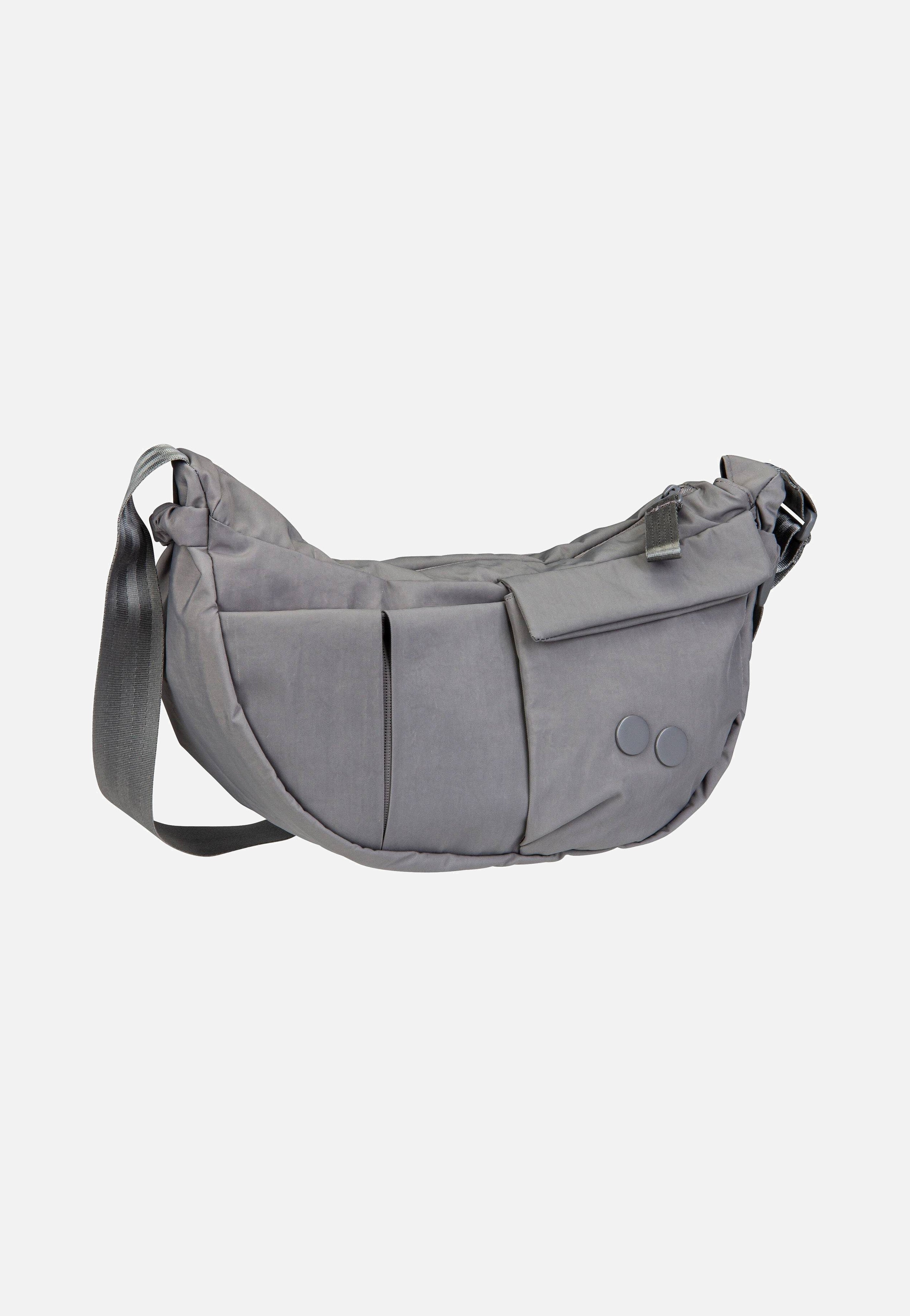 pinqponq Krumm Medium Crinkle Grey Umhängetasche