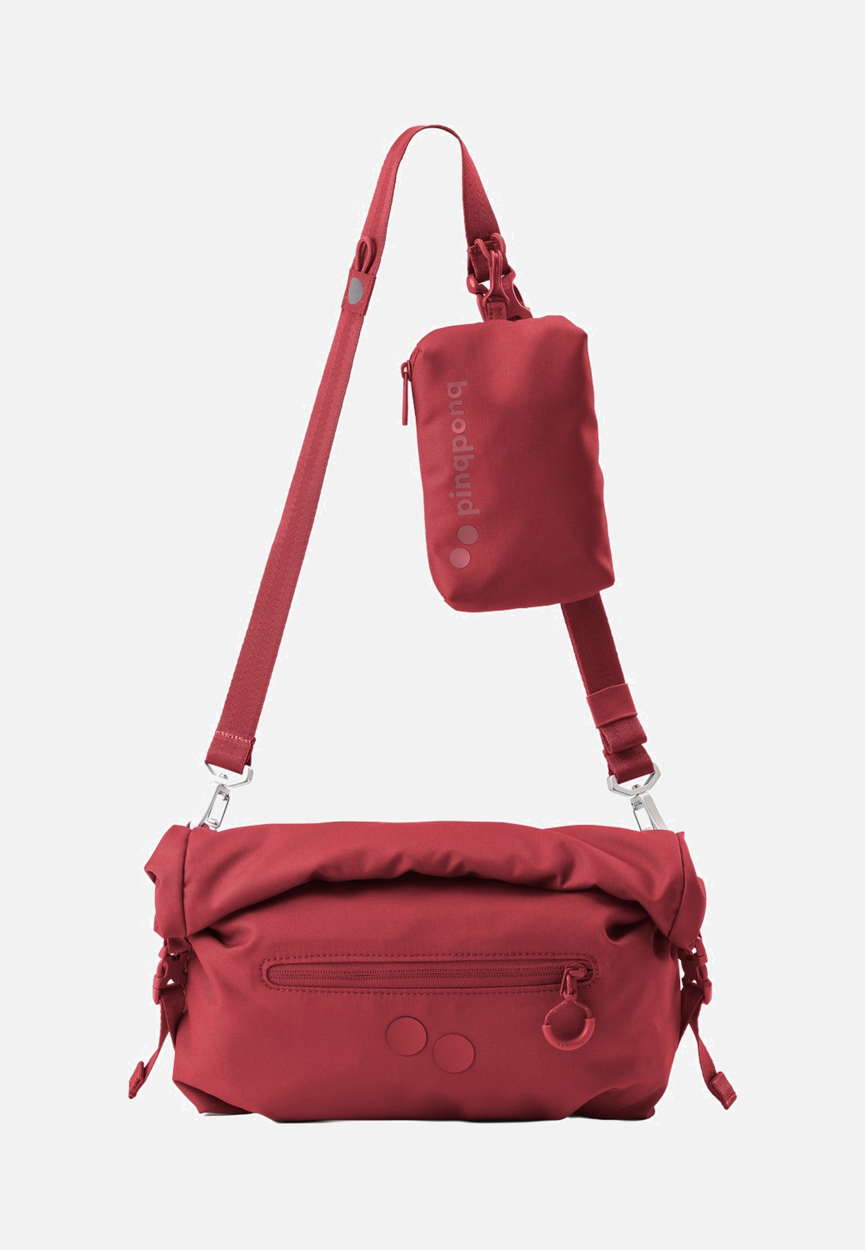 pinqponq Aksel Sienna Red Crossbody Bag
