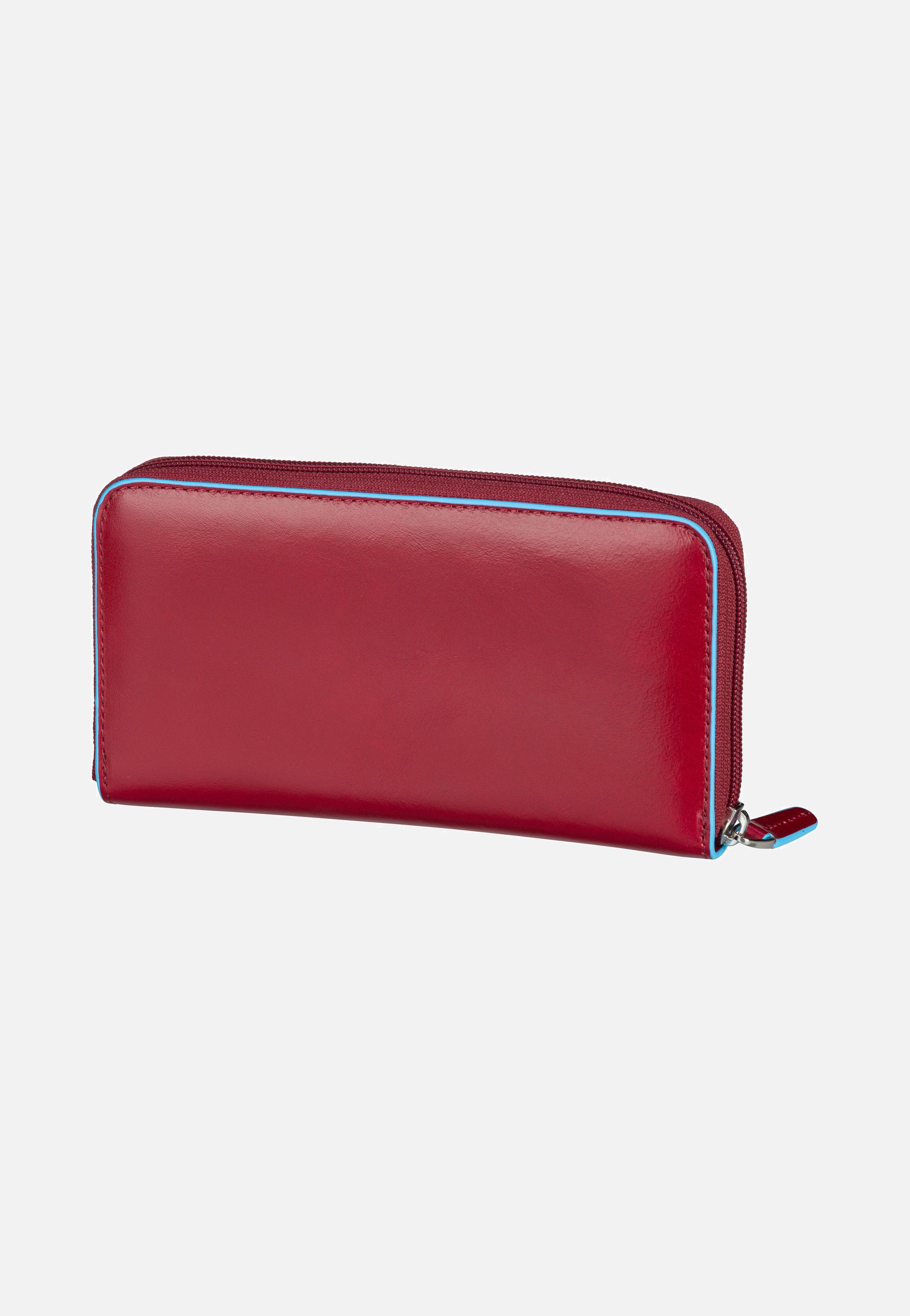 Piquadro - Blue Square 1515 RFID Rosso - Wallet | Women-Image