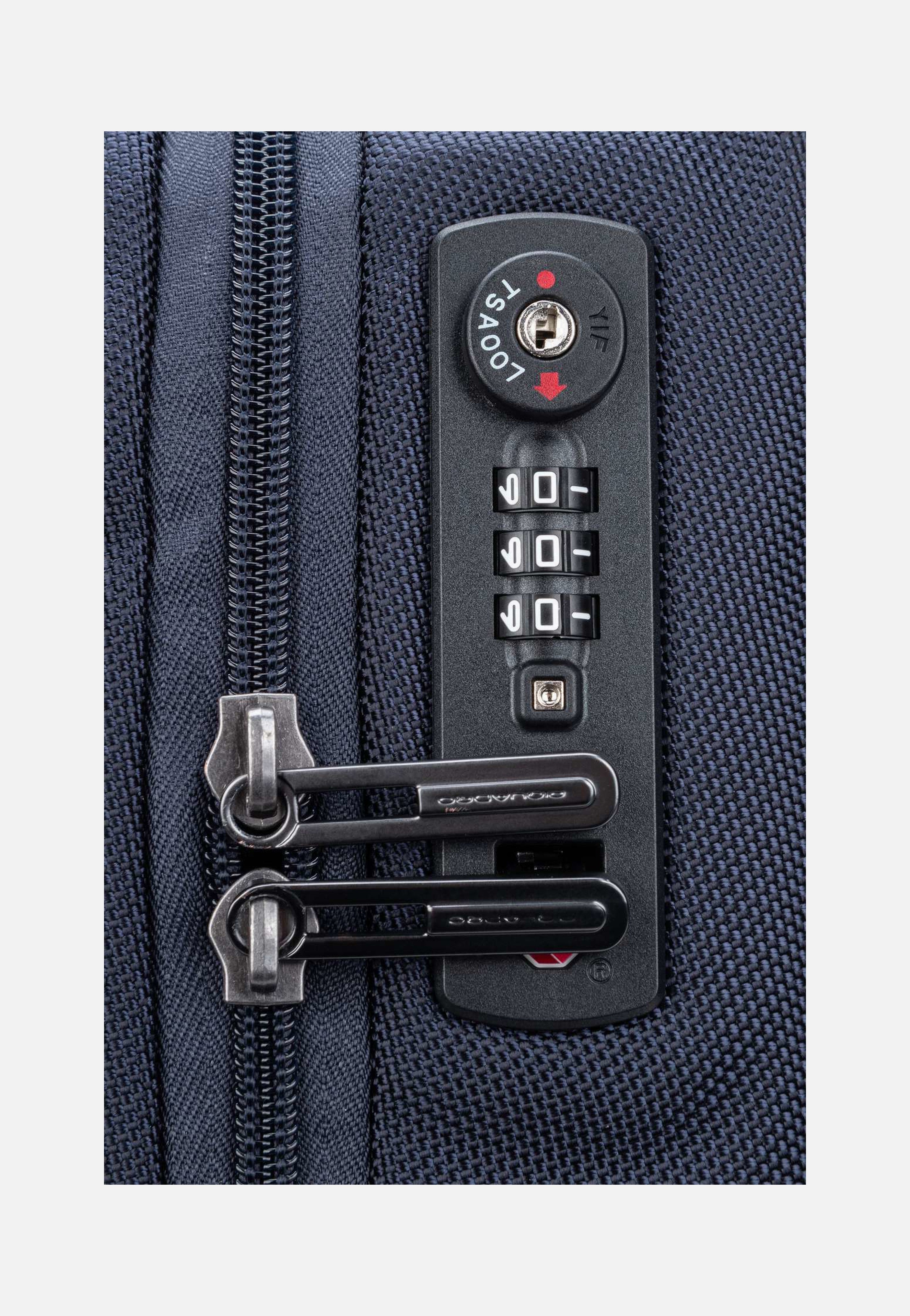 Piquadro Brief 4729 Nero Pilotenkoffer