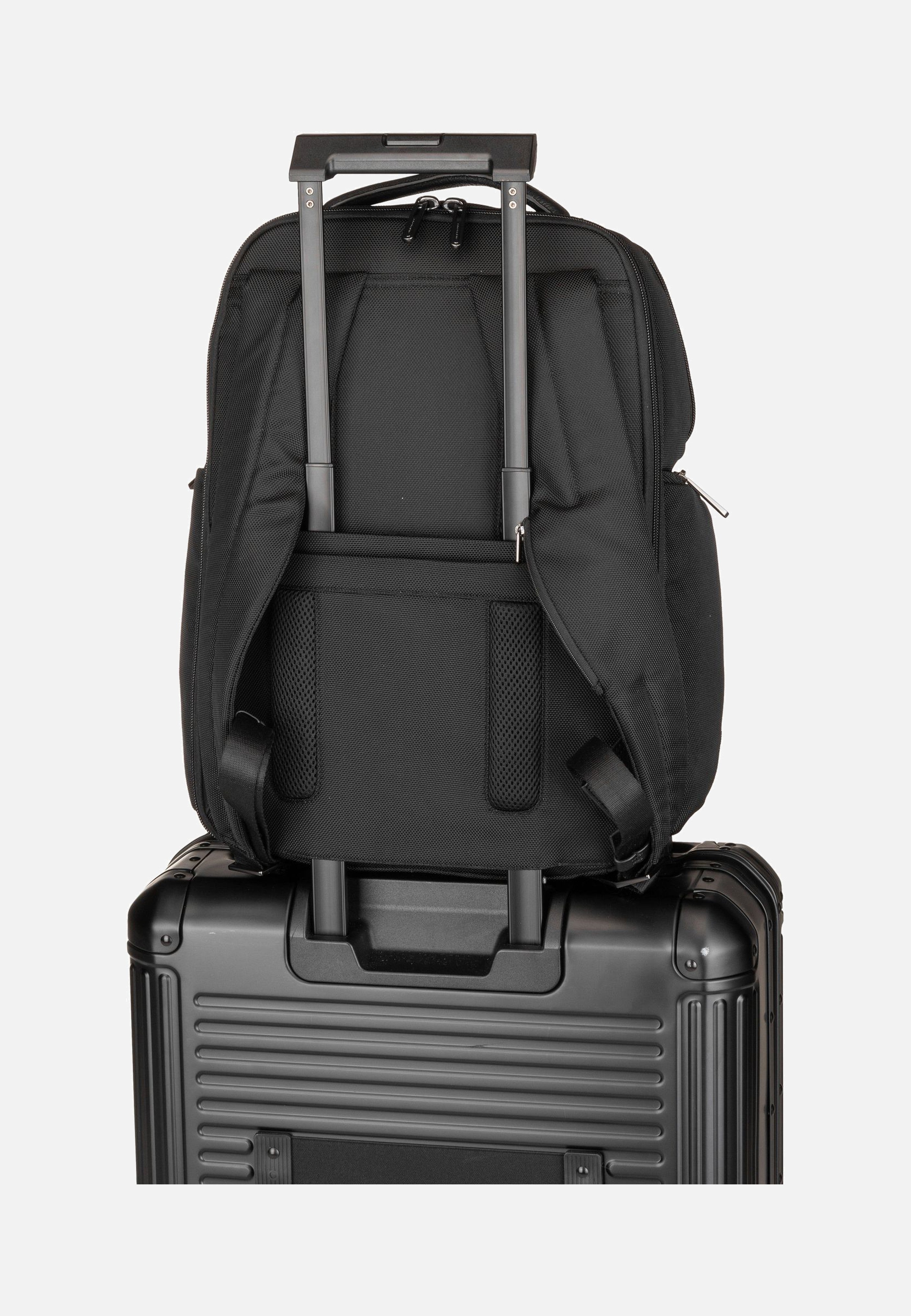 Piquadro - Brief Fast-Check 4532 RFID Nero - Backpack | Men-Image