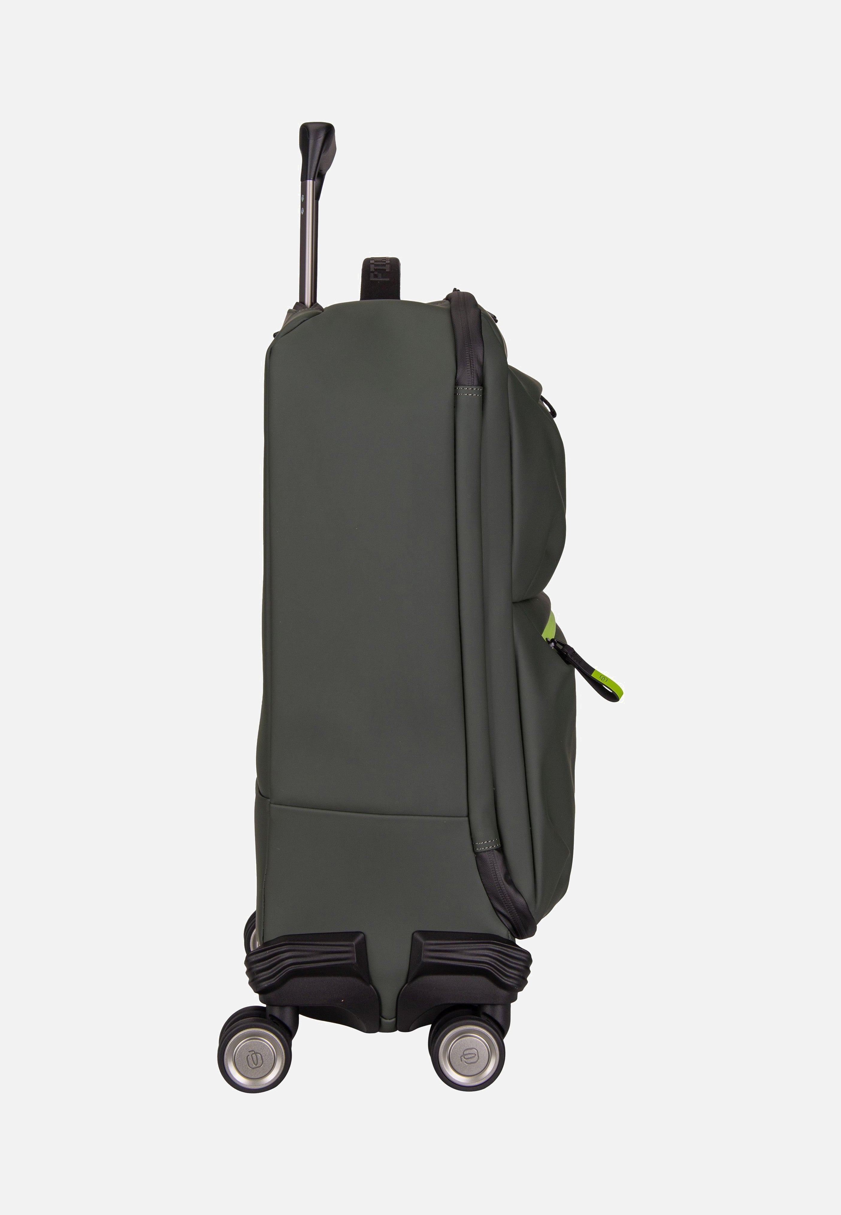Piquadro - Corner 2.0 Slim Cabin Spinner 6377C2OW Verde - Suitcase | Neutral-Image