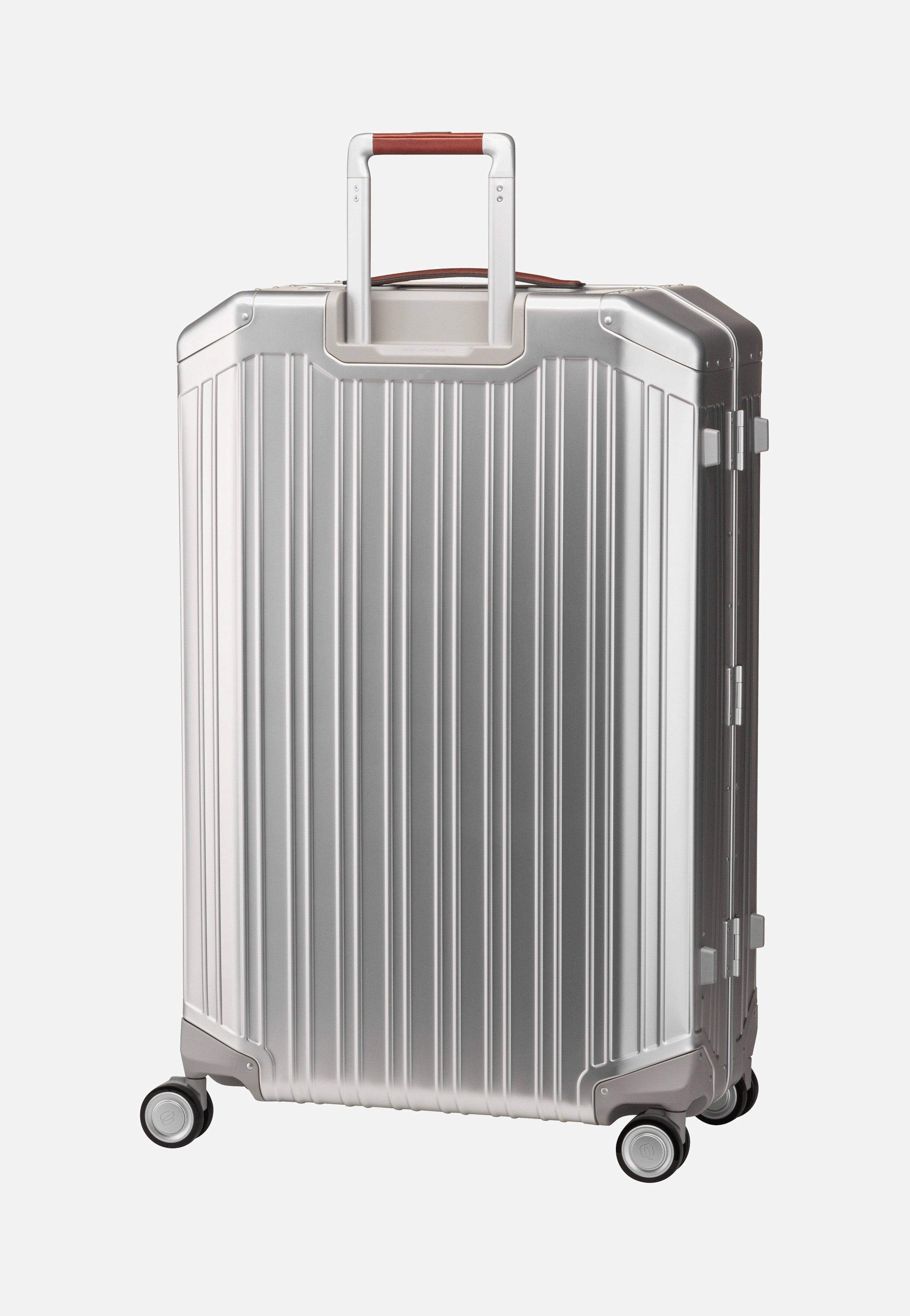 Piquadro PQ Alu Big Size Spinner Grigio-Cuoio Koffer