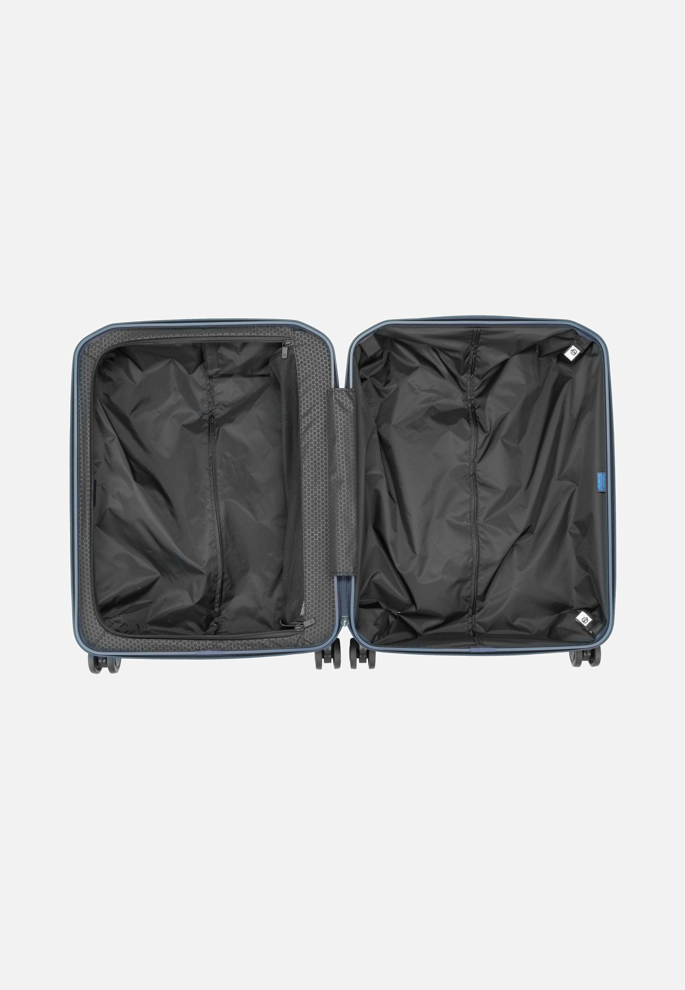 Piquadro - PQ Light Slim Cabin Spinner 4425 Blu Opaco - Suitcase | Neutral-Image