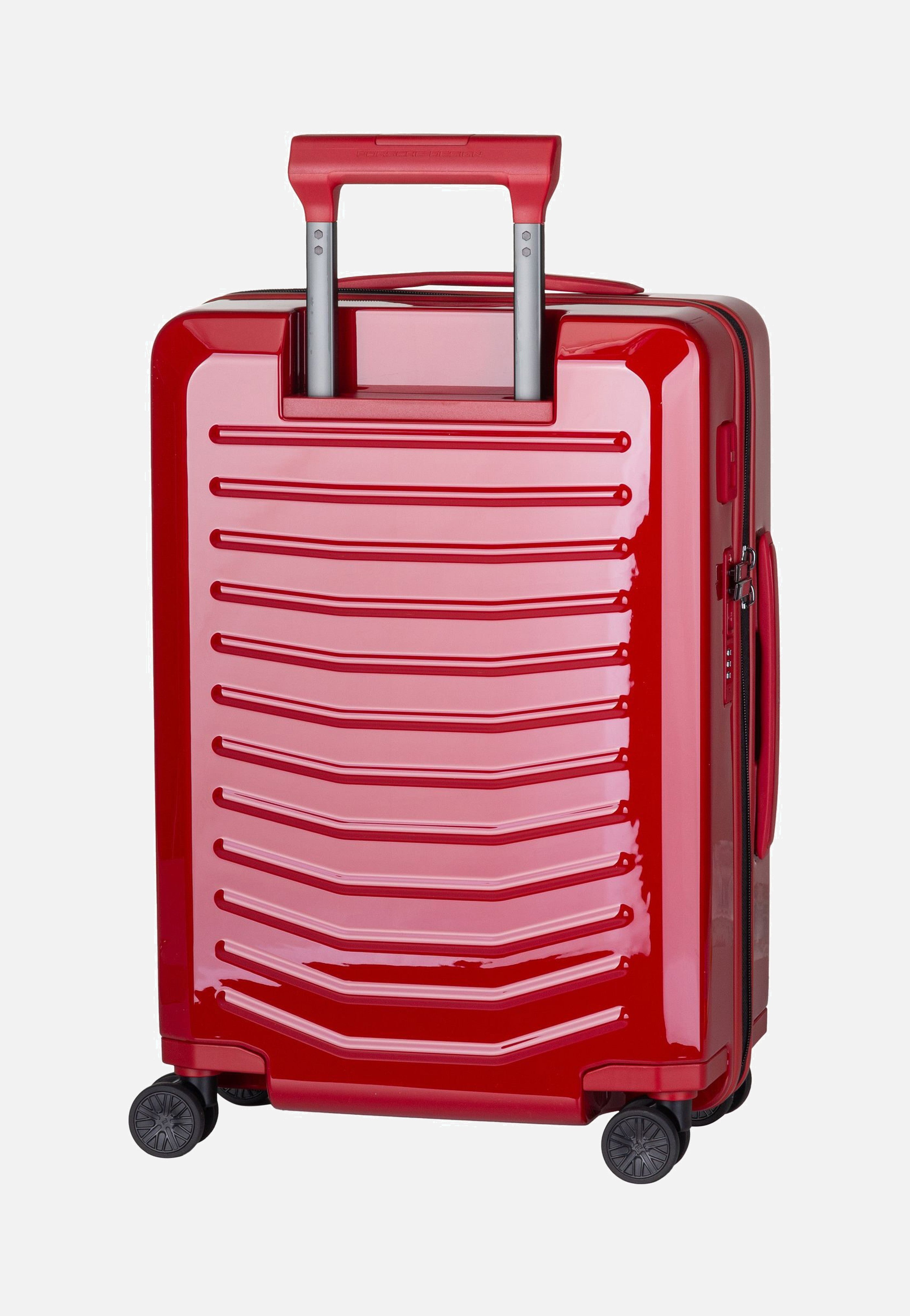 Porsche Design Roadster 4W Trolley S Carmine Red Koffer