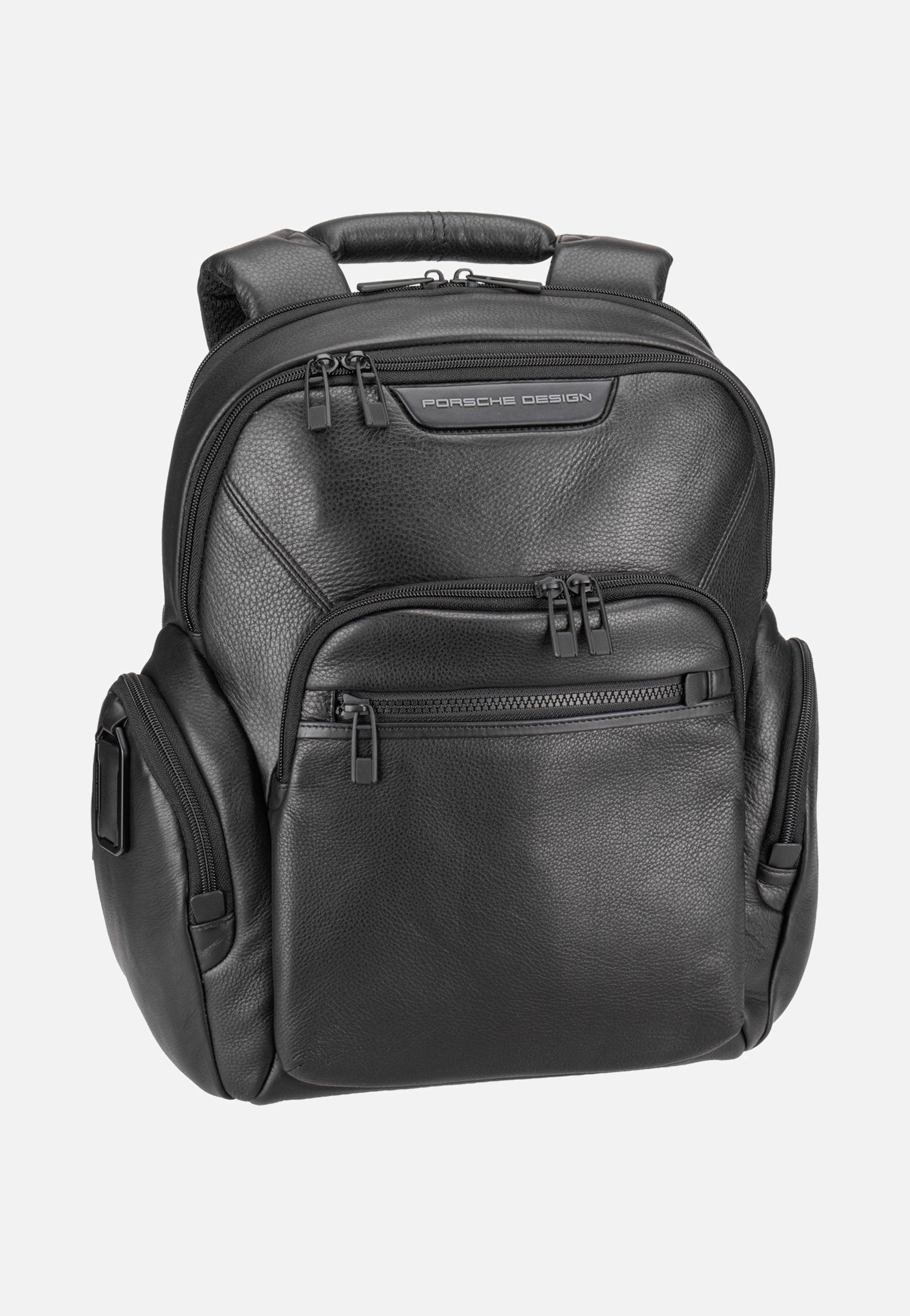 Porsche Design Roadster Leather Evo Backpack Black Rucksack