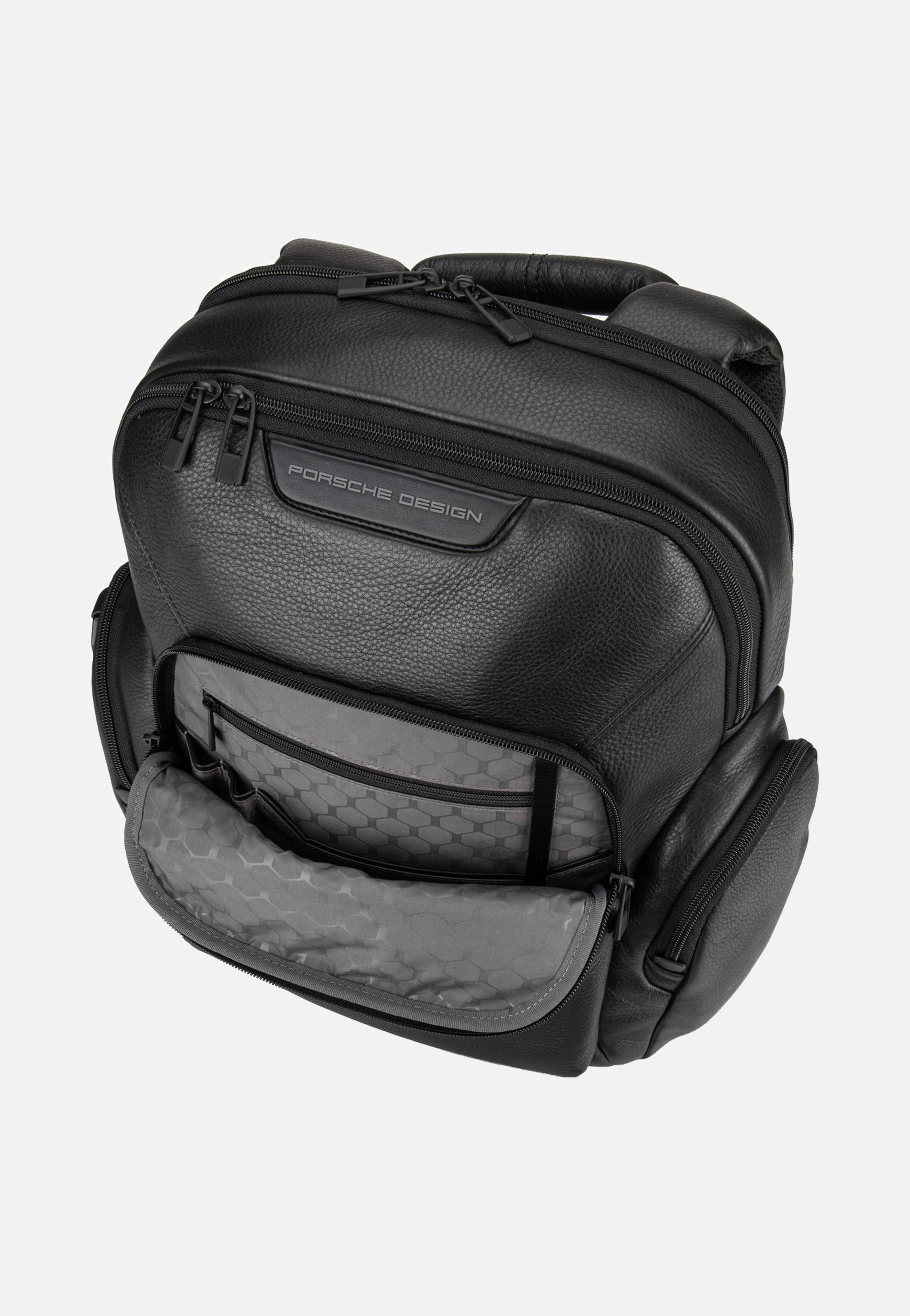 Porsche Design Roadster Leather Evo Backpack Black Rucksack