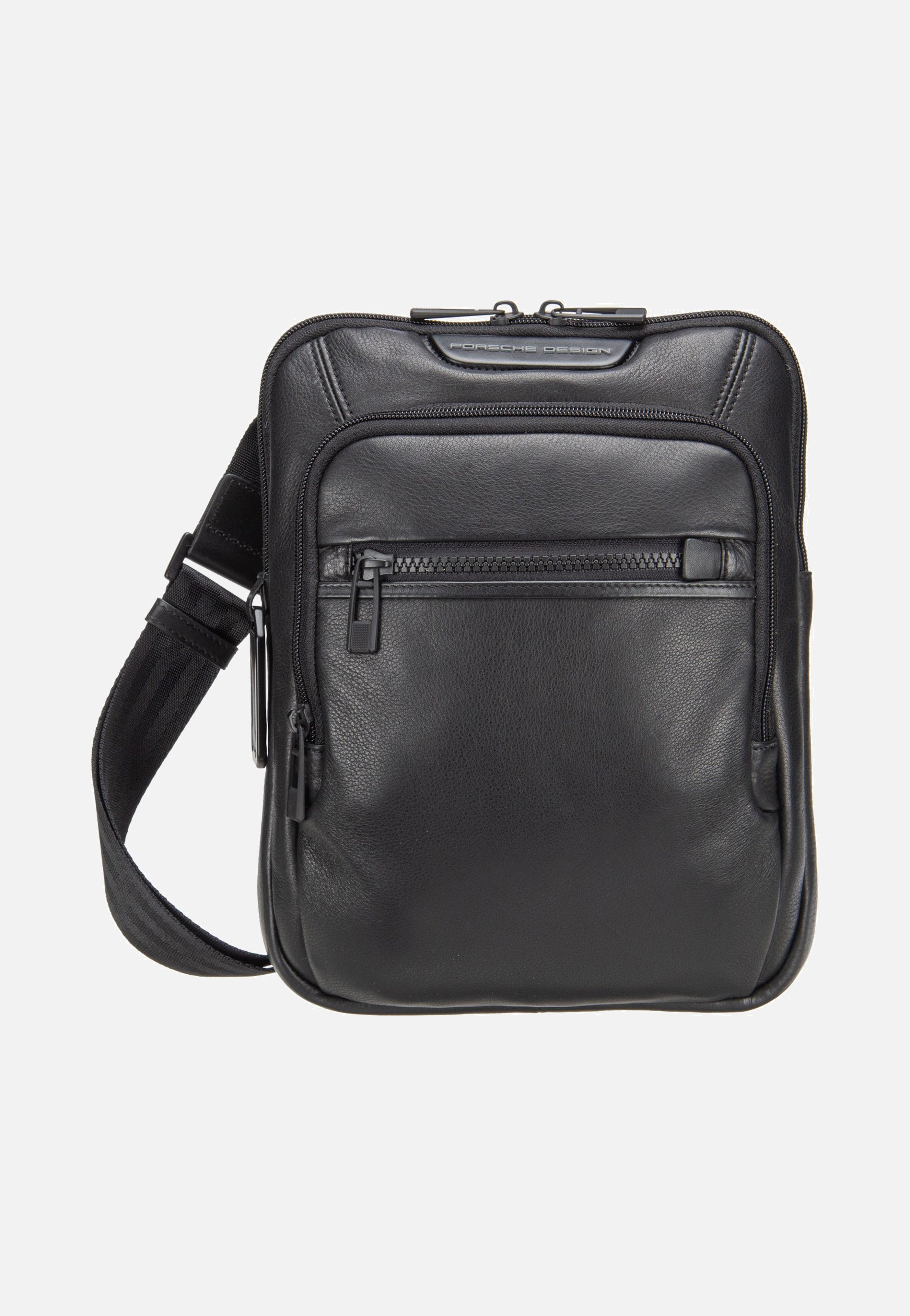 Porsche Design - Roadster Leather Evo Shoulder Black - Bag | Neutral-Image