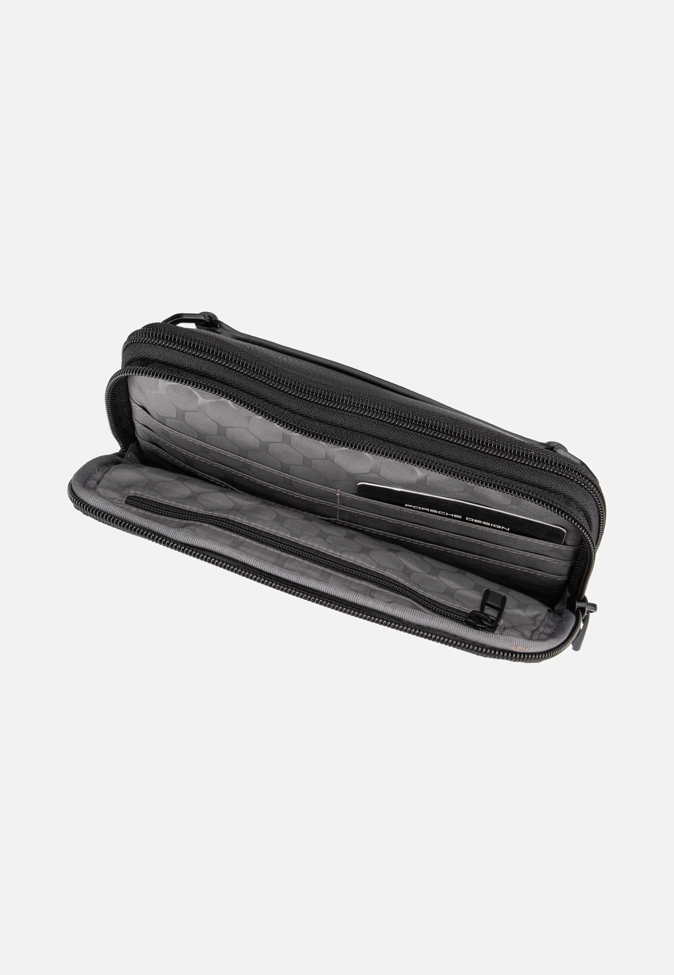 Porsche Design Roadster Leather Evo Travel Po Black Umhängetasche
