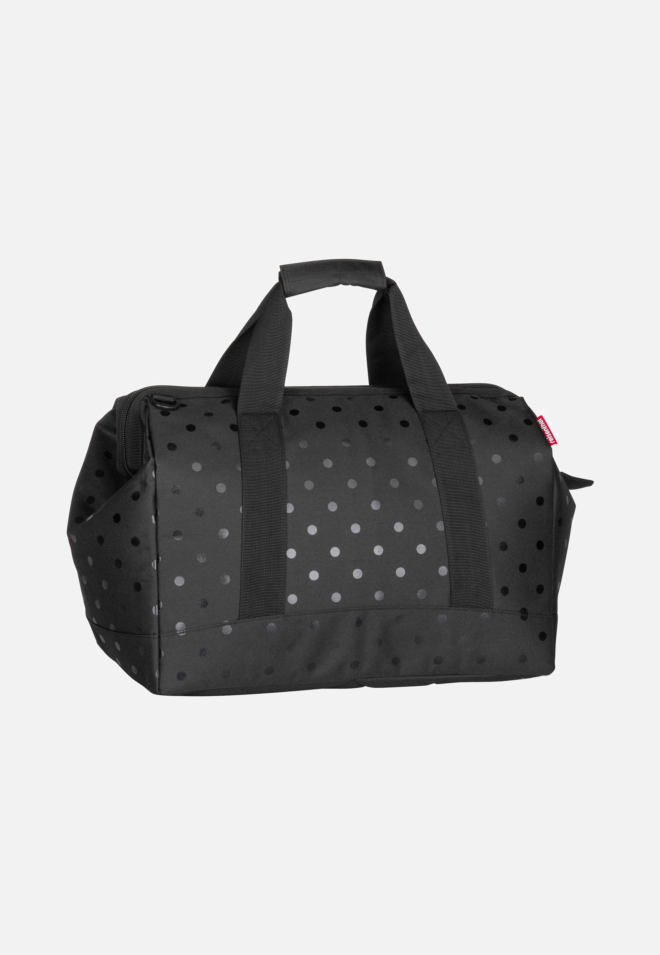 reisenthel allrounder L Glossy Dots Black Dufflebag