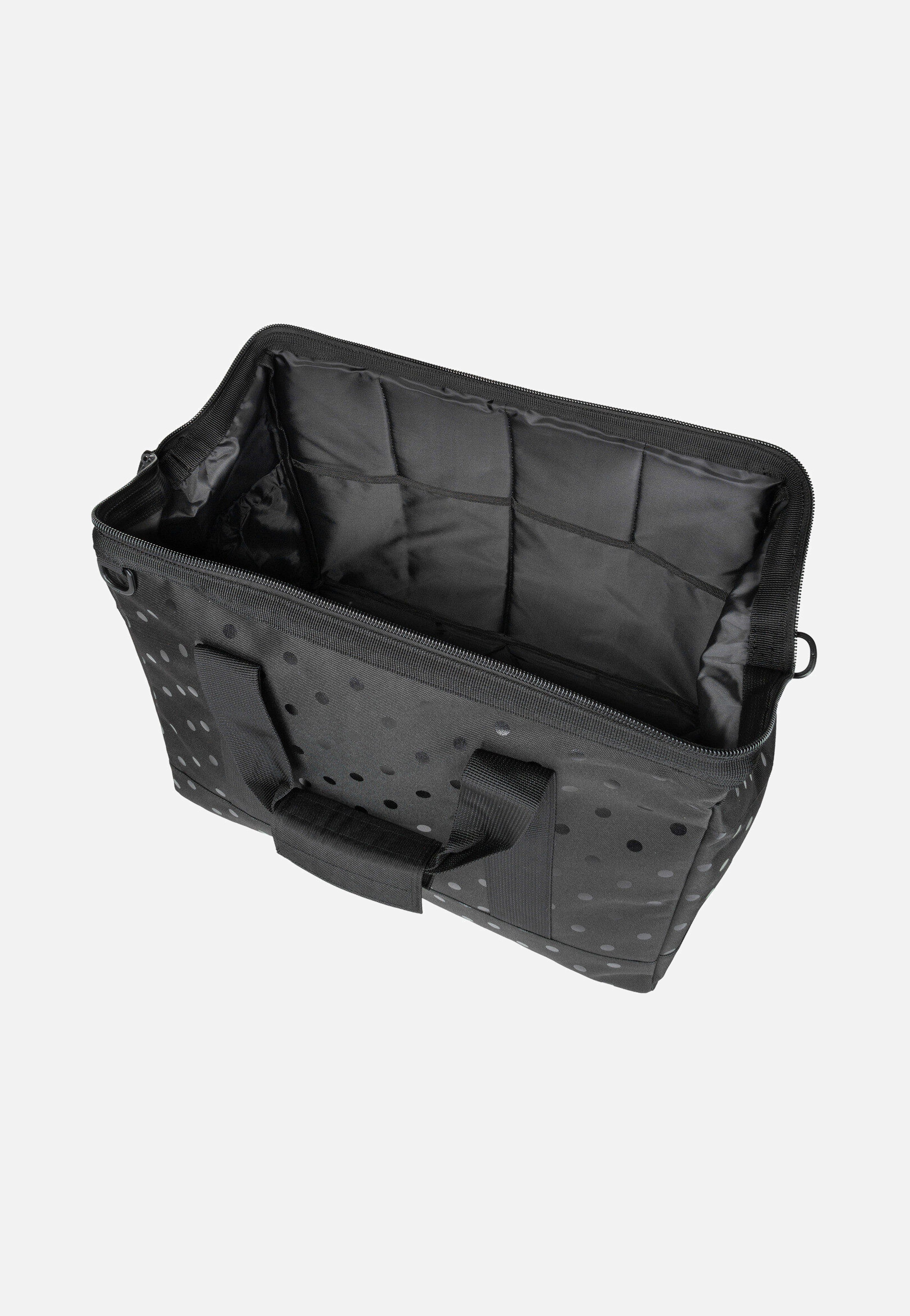 reisenthel - allrounder L Glossy Dots Black - Dufflebag | Neutral-Image