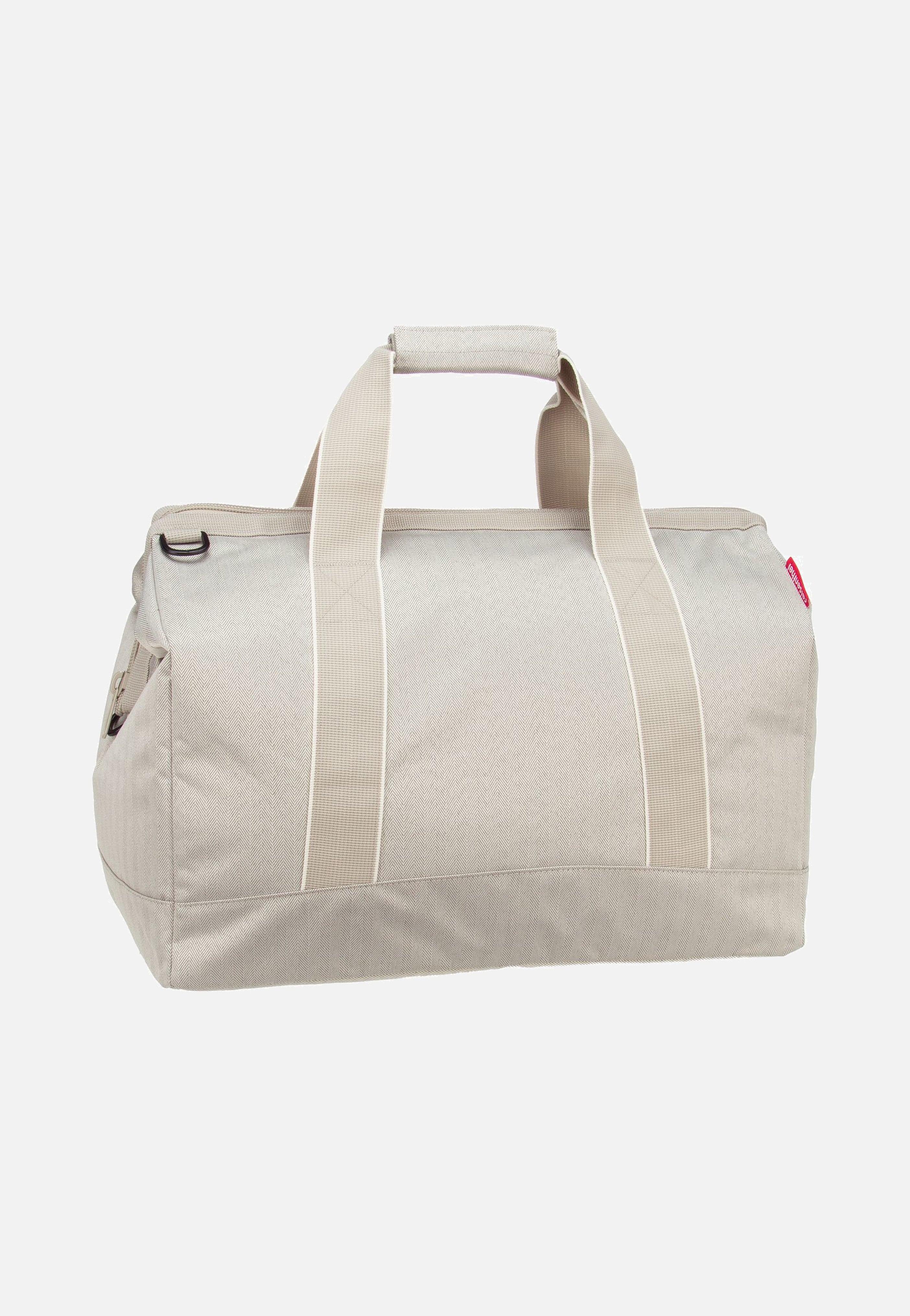 reisenthel allrounder L Herringbone Sand Dufflebag