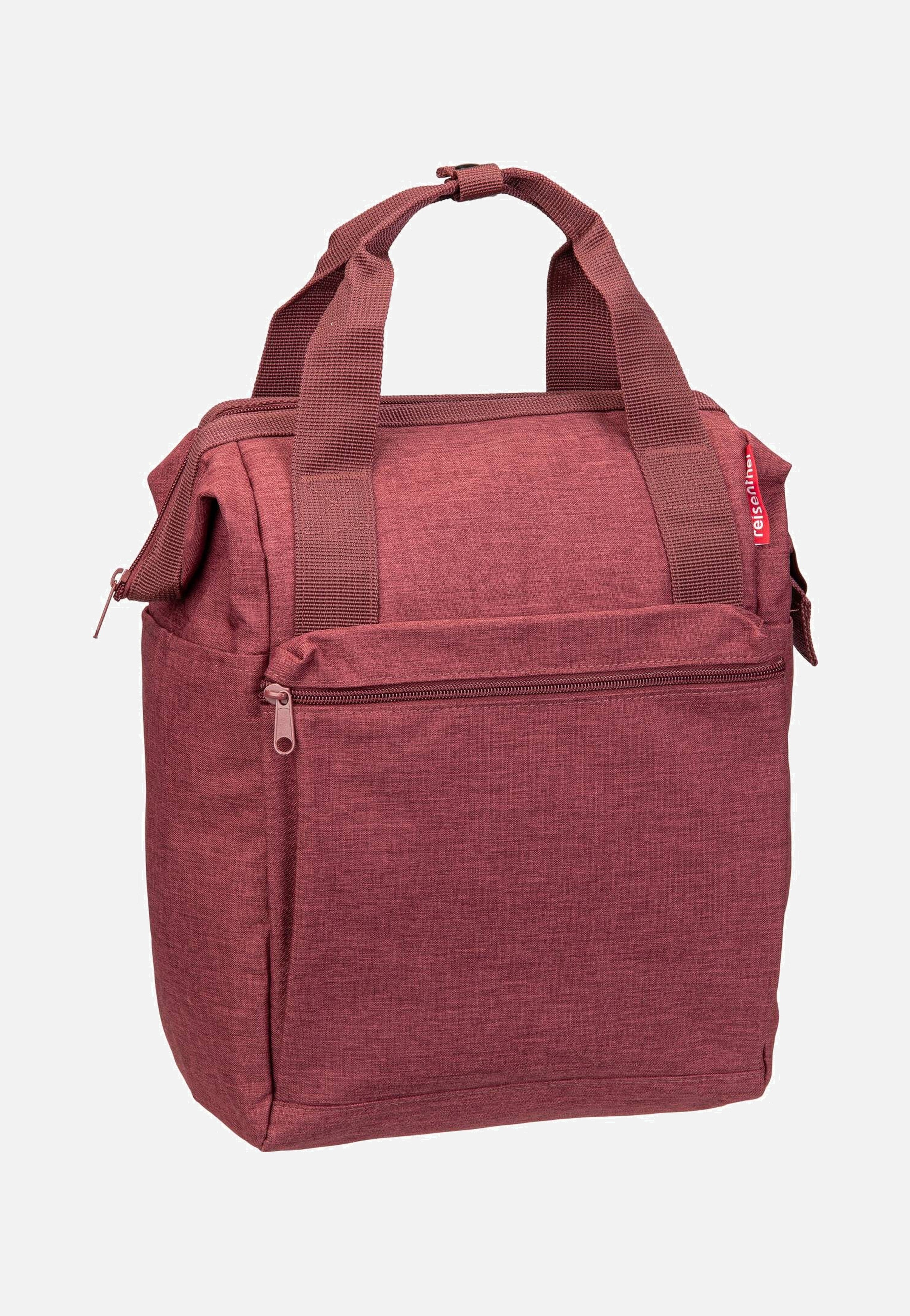 reisenthel fahrradrucksack Allrounder R Twist Maroon SRAM X01 AXS ABUS Urban-I 4.0 ACE Farbe:MOCHA