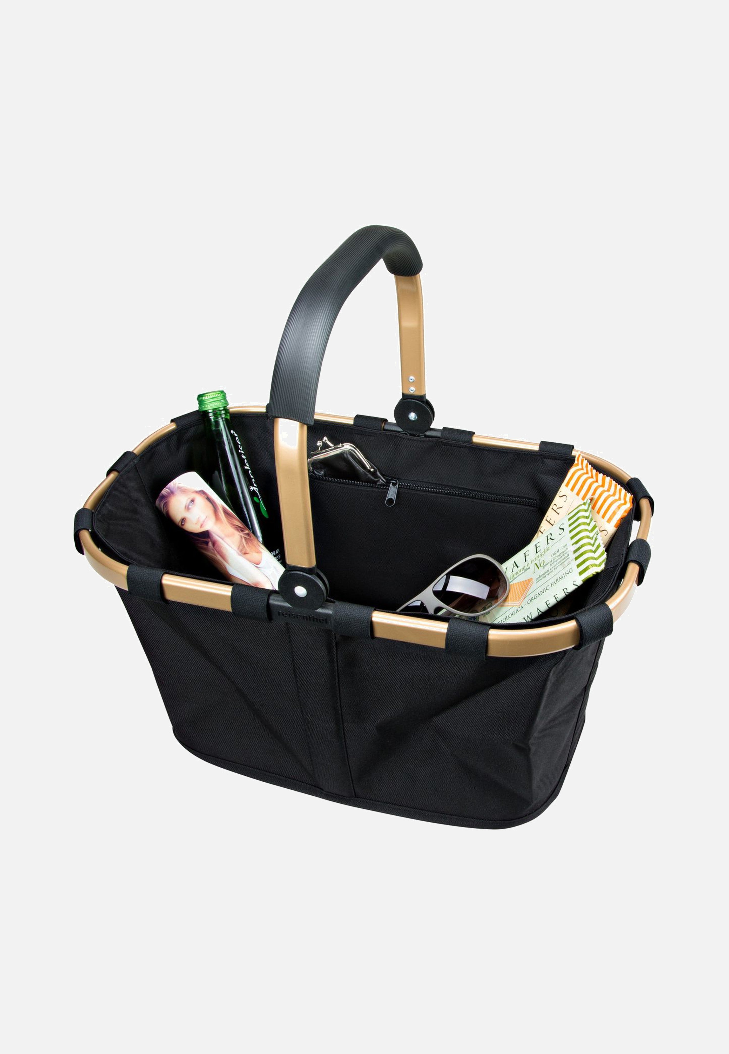 reisenthel - carrybag frame Gold/Black - Shopping Basket | Neutral-Image