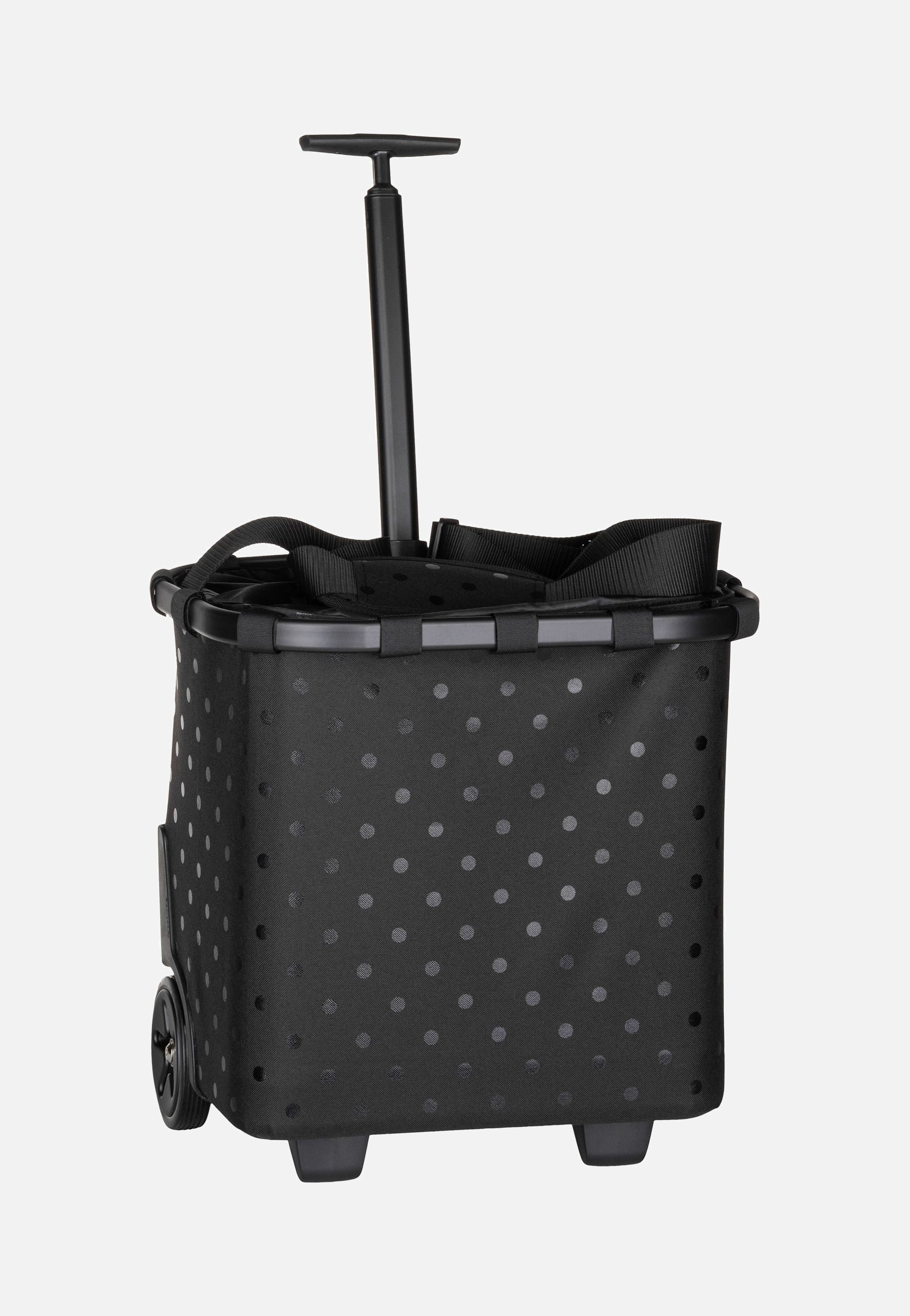 reisenthel carrycruiser Glossy Dots Black Shopping Trolley