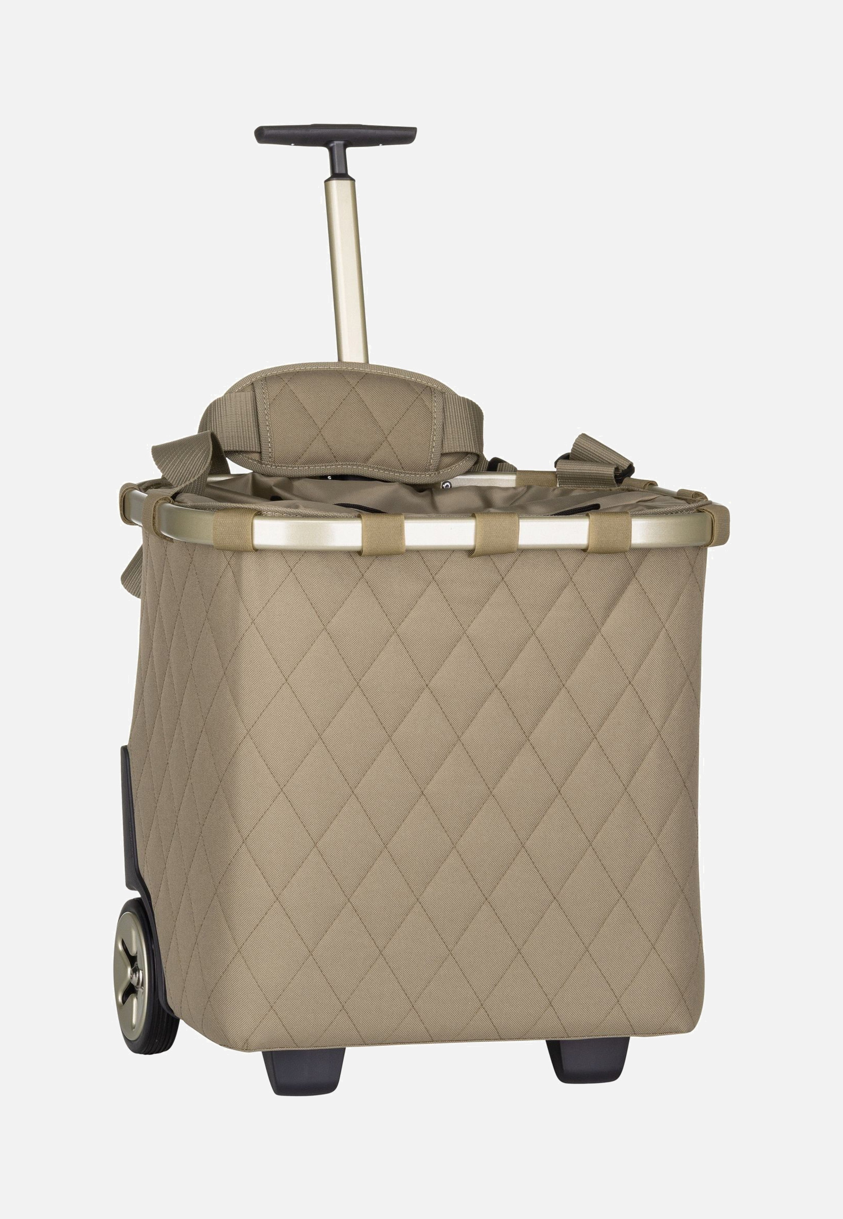 reisenthel - carrycruiser special edition Rhombus Olive - Shopping Trolley | Neutral-Image