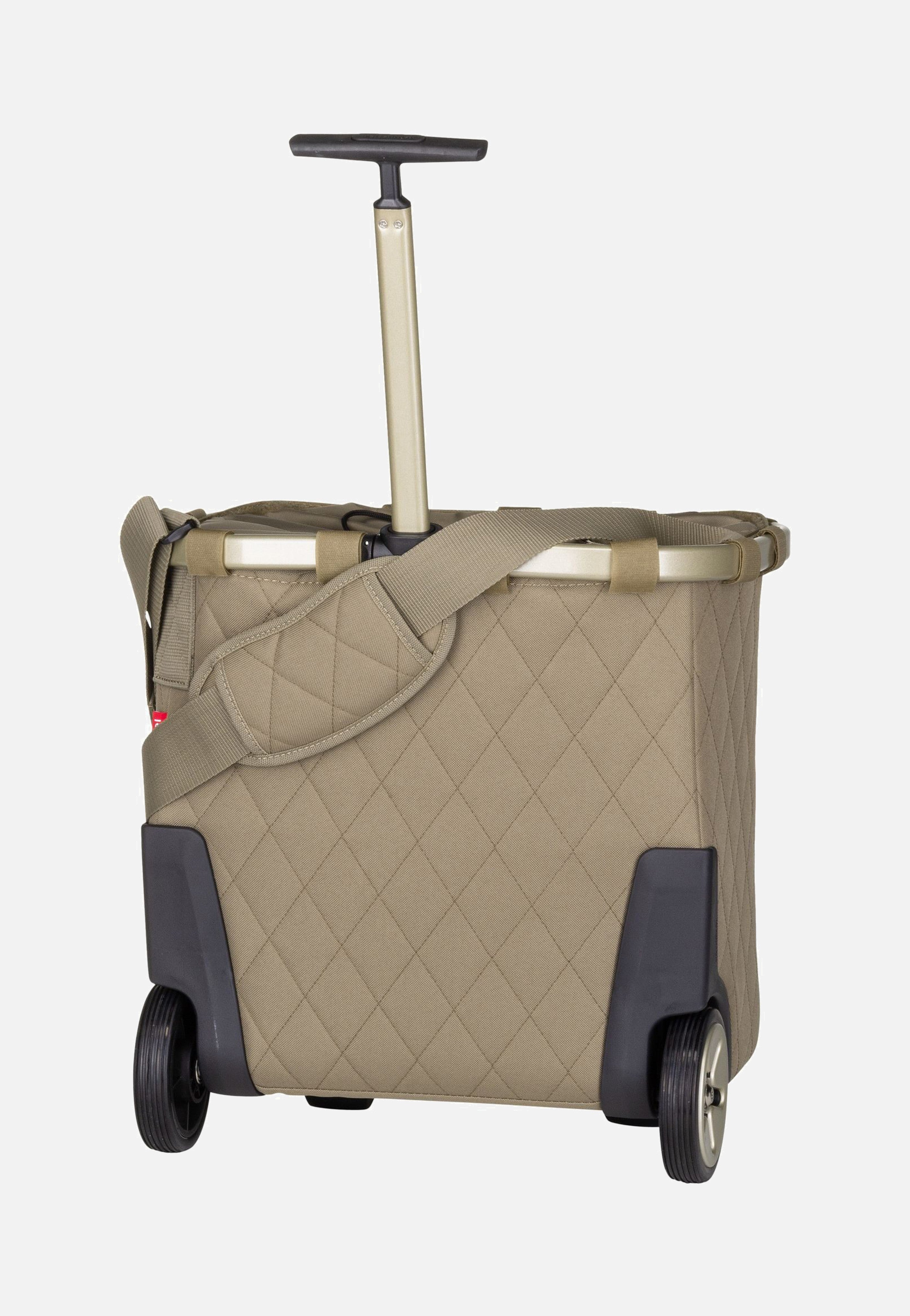 reisenthel - carrycruiser special edition Rhombus Olive - Shopping Trolley | Neutral-Image