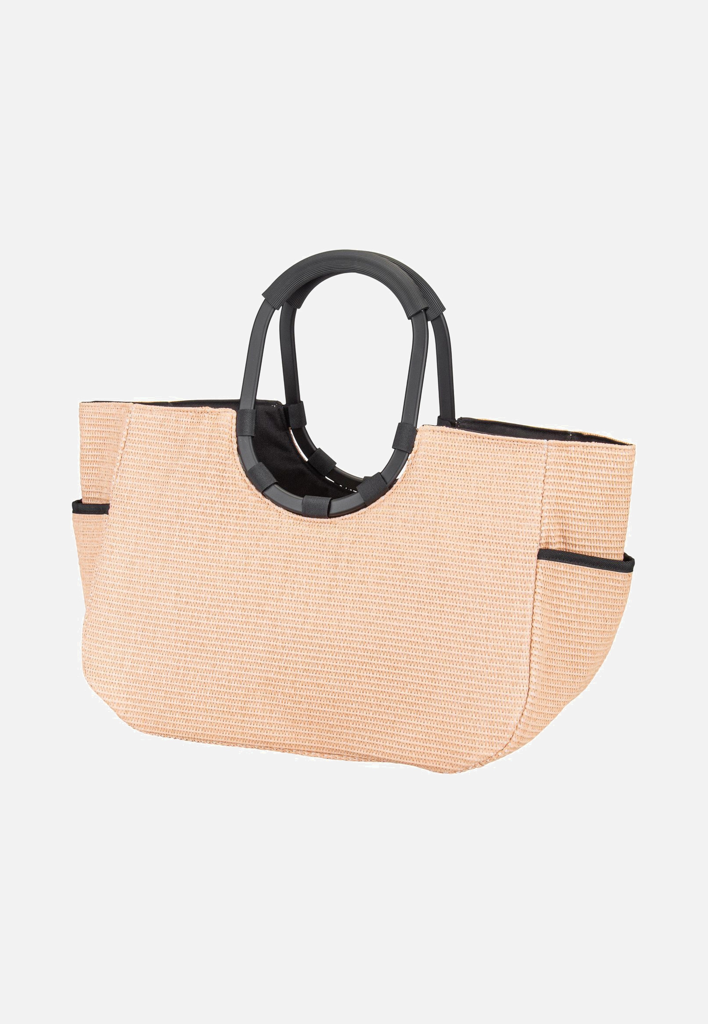 reisenthel - loopshopper L Frame Raffia Black - Shopping Basket | Women-Image