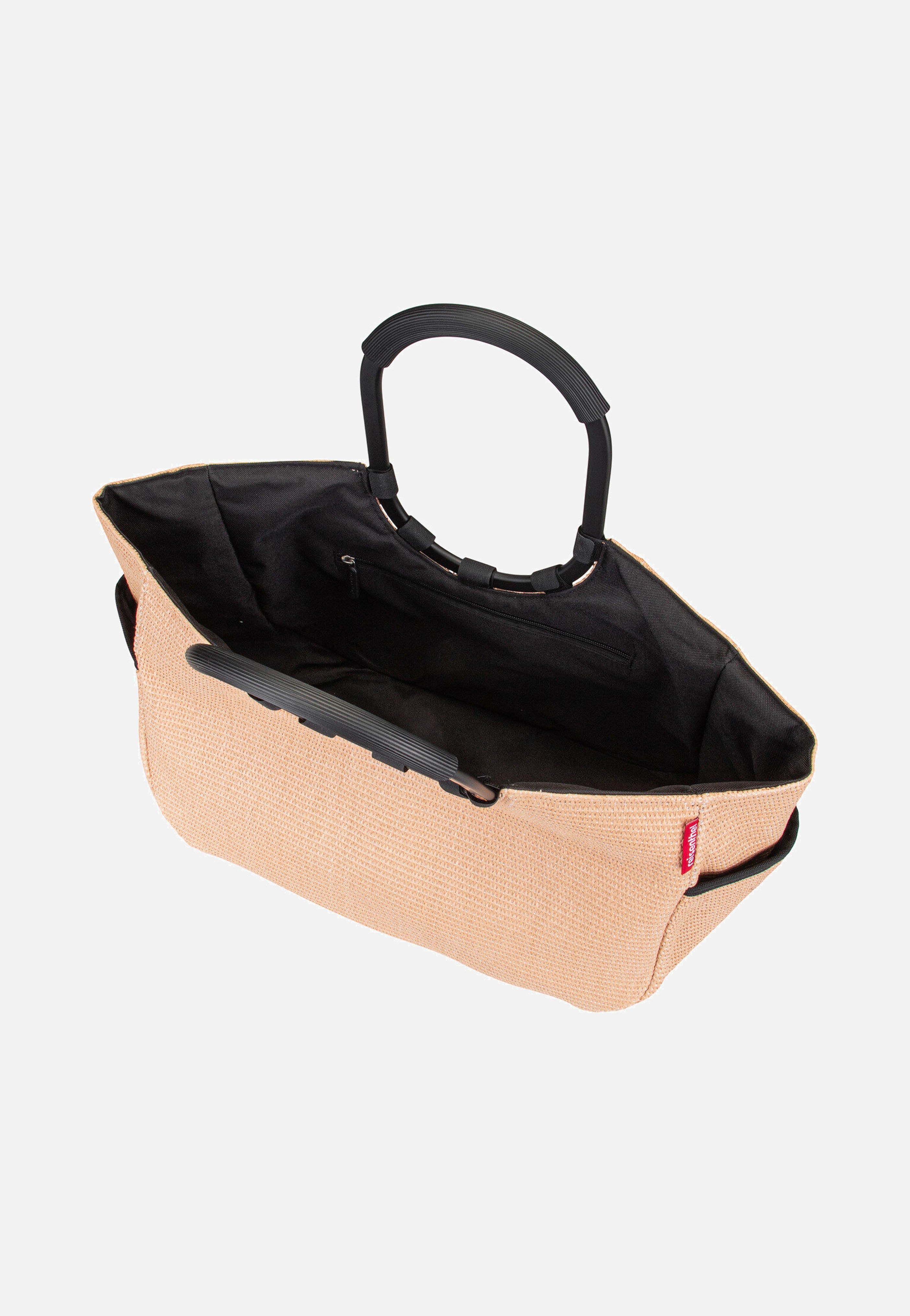 reisenthel - loopshopper L Frame Raffia Black - Shopping Basket | Women-Image