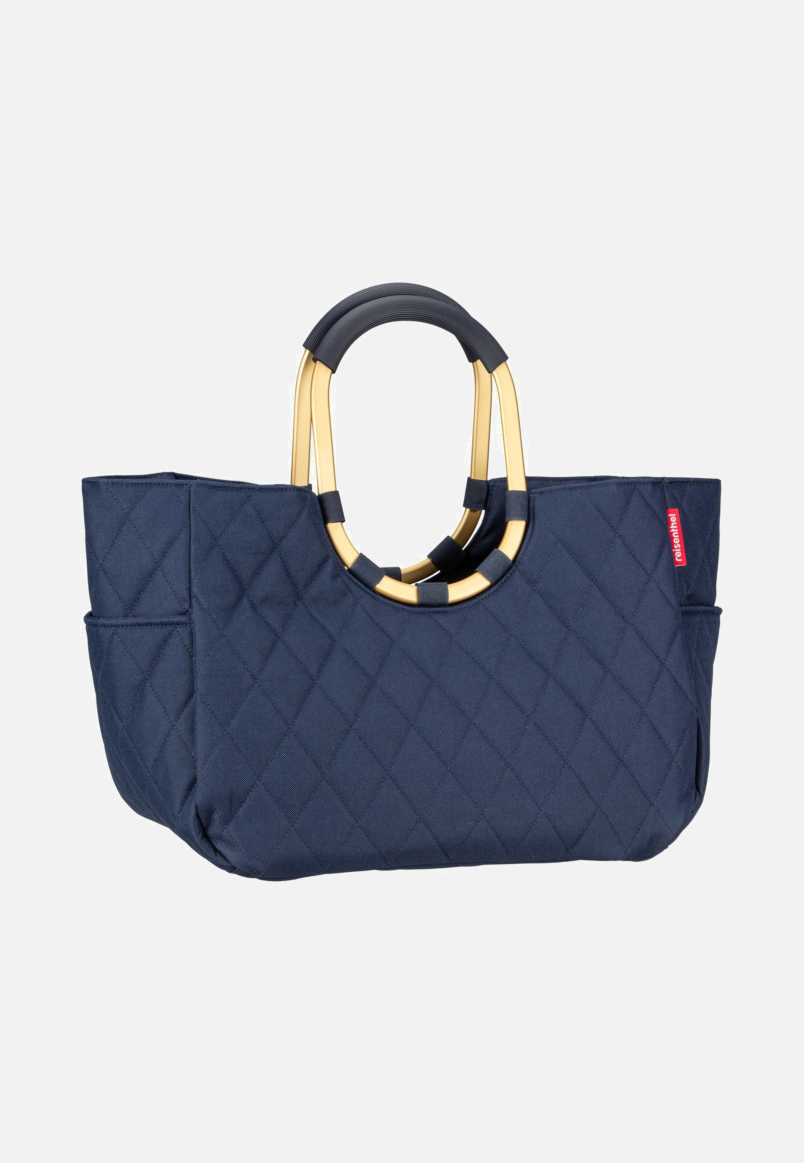 reisenthel loopshopper L Frame Rhombus Midnight Gold Einkaufskorb