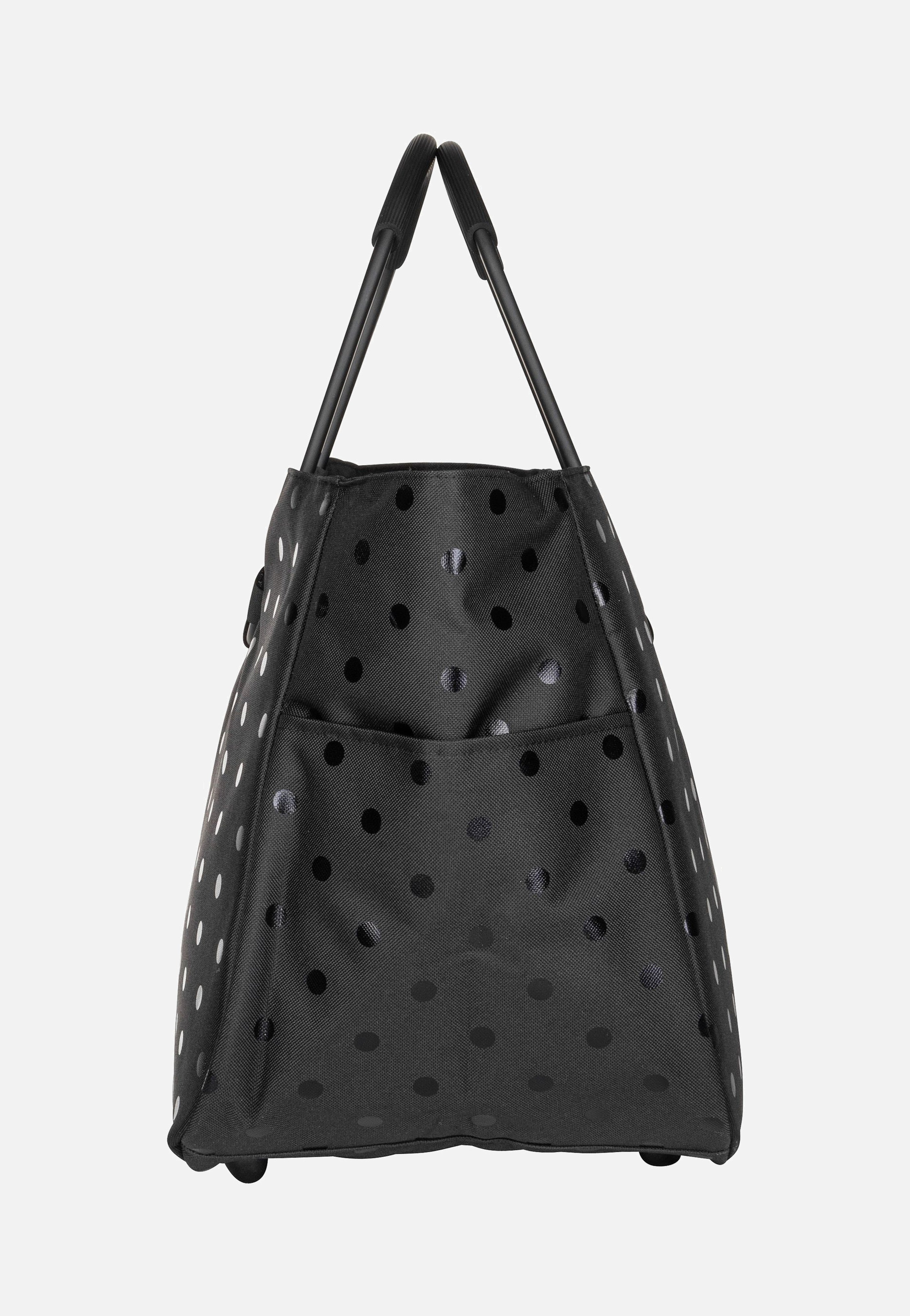 reisenthel - loopshopper L Glossy Dots Black - Shopping Basket | Women-Image