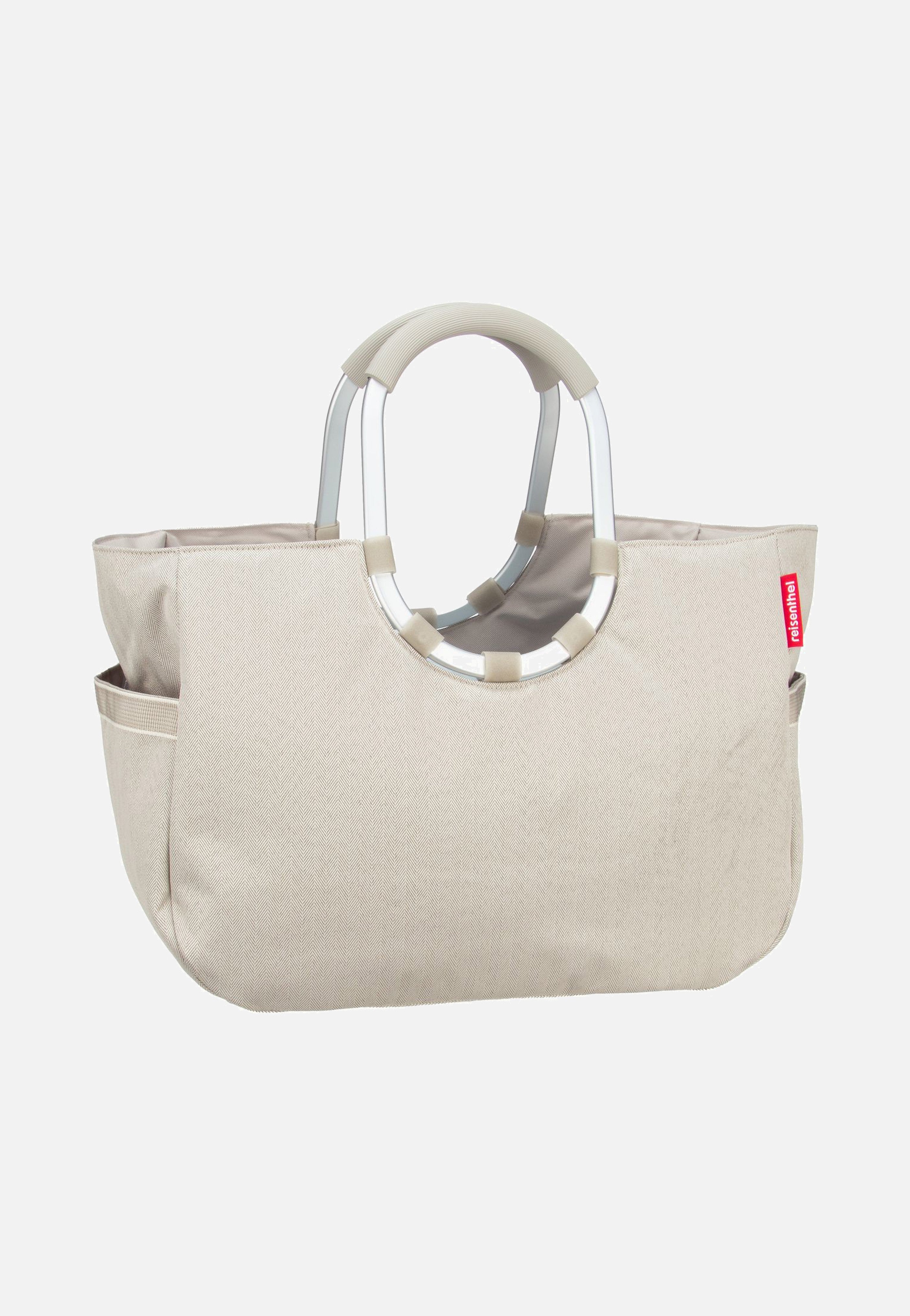 reisenthel loopshopper L Herringbone Sand Einkaufskorb
