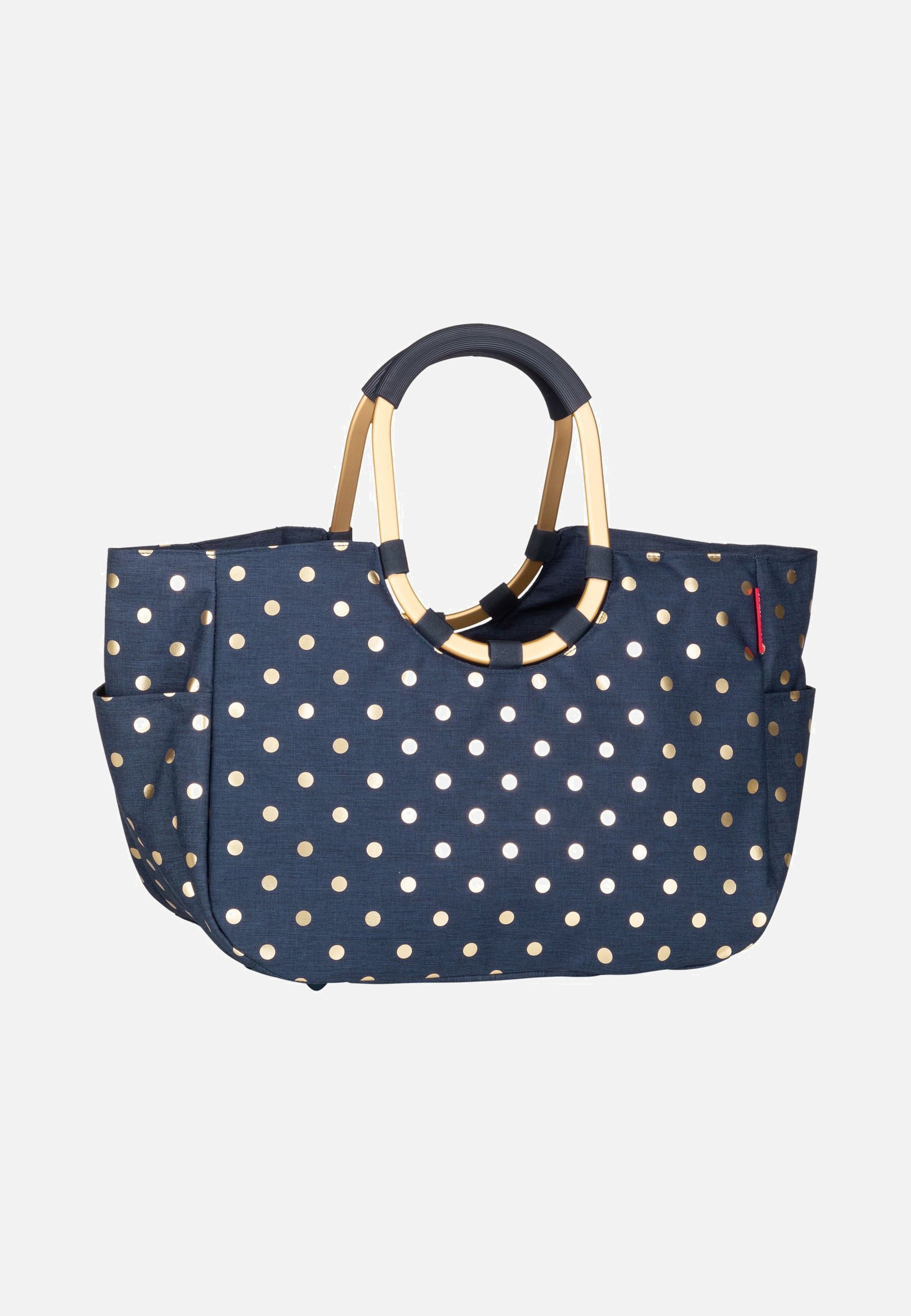 reisenthel - loopshopper L Metallic Dots Blue - Shopping Basket | Women-Image
