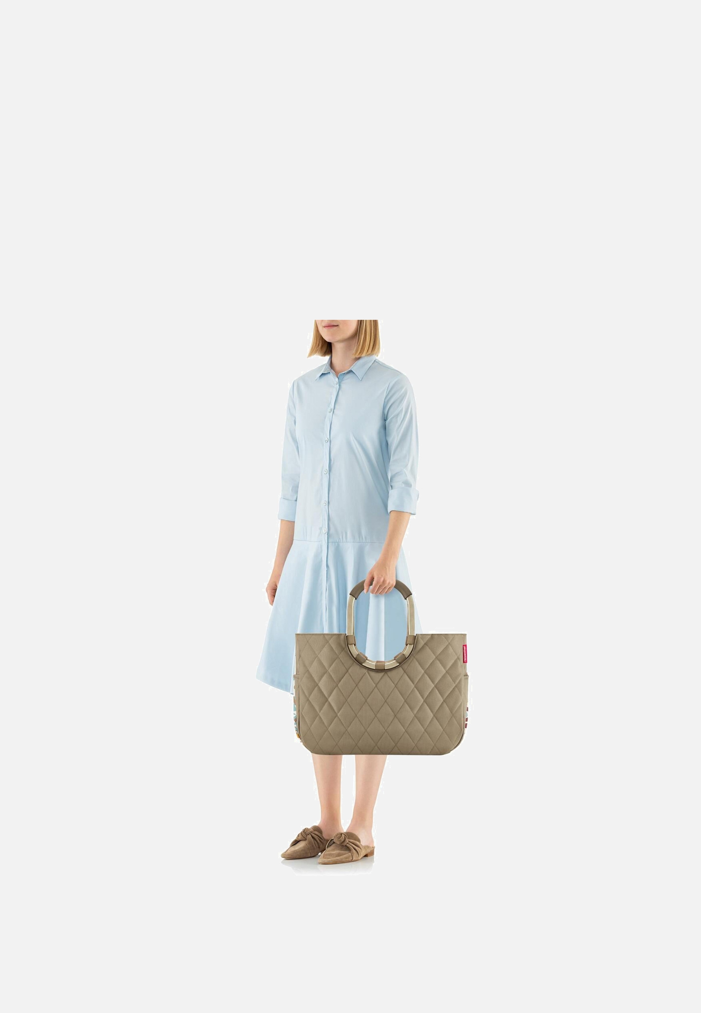 reisenthel - loopshopper L Rhombus Olive - Shopping Basket | Women-Image