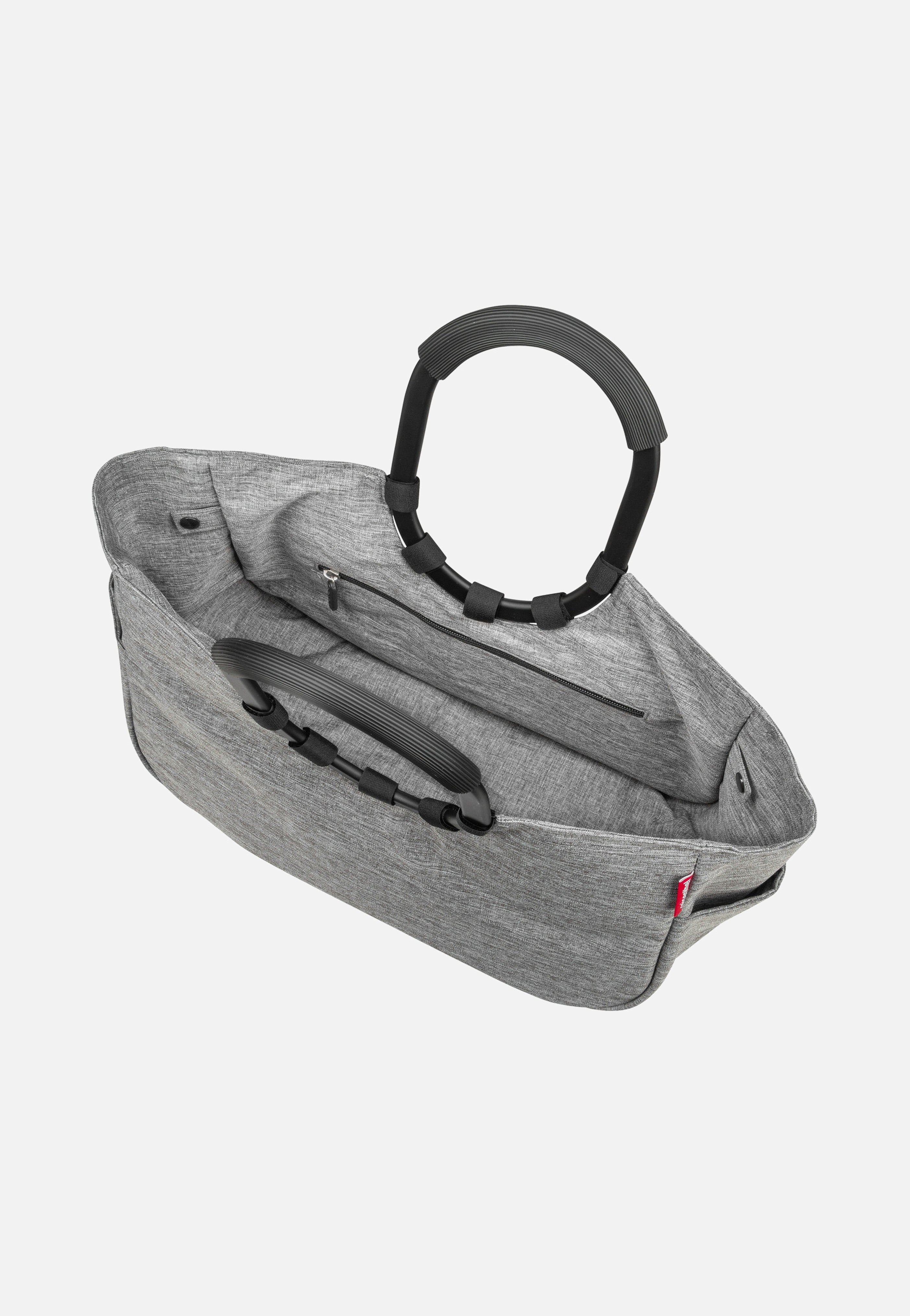 reisenthel - loopshopper M frame Twist Silver - Shopping Basket | Neutral-Image
