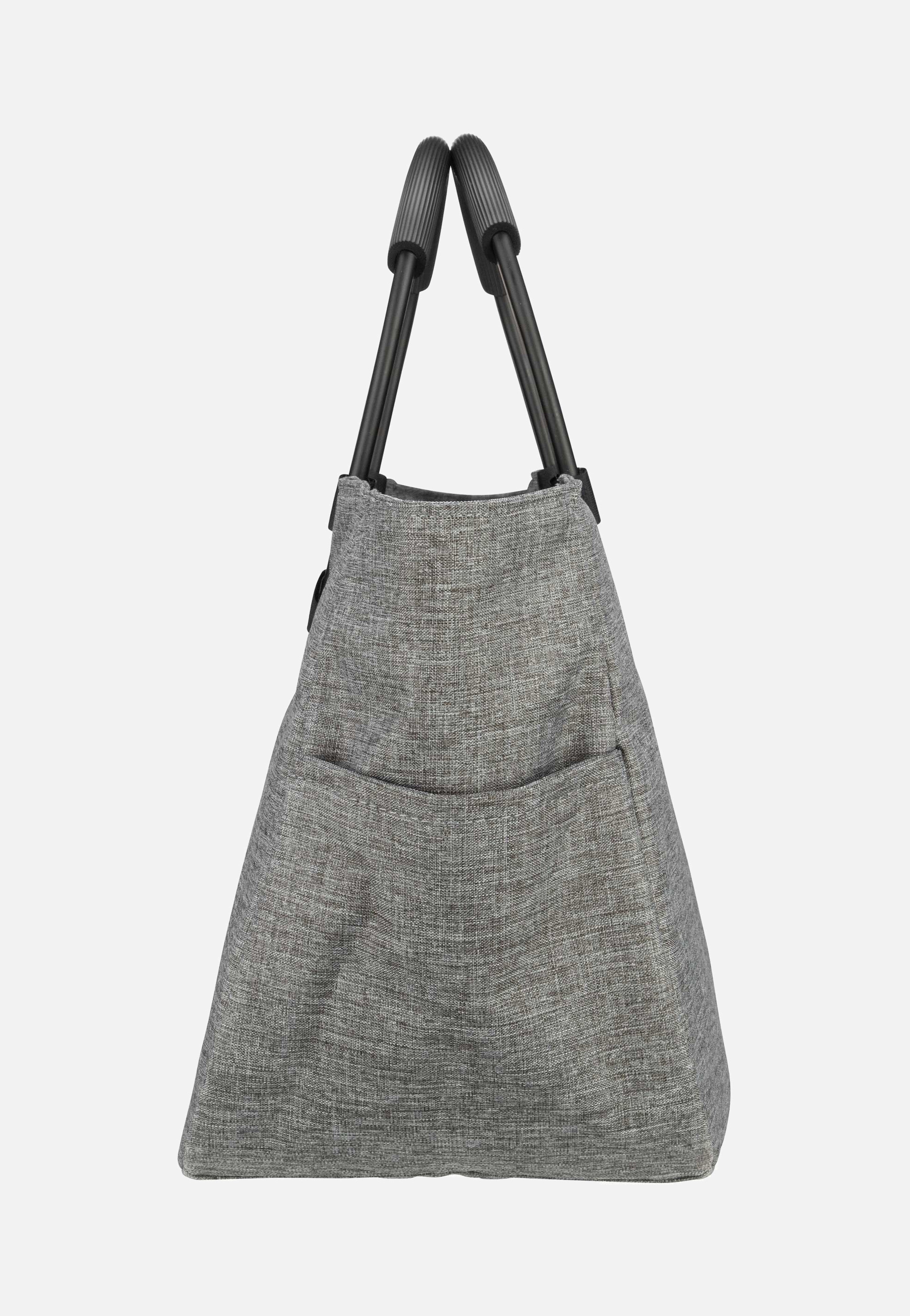 reisenthel - loopshopper M frame Twist Silver - Shopping Basket | Neutral-Image