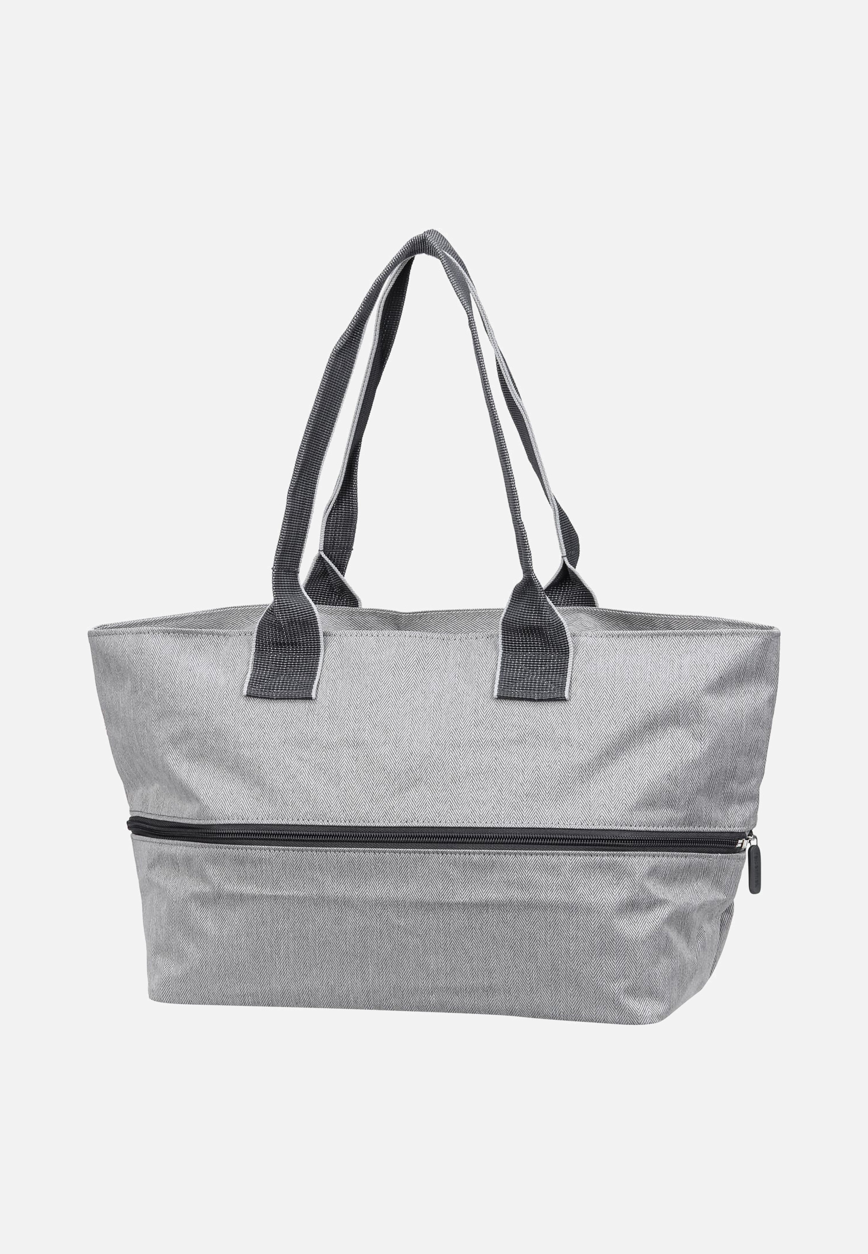 reisenthel shopper e1 Herringbone Grey Shopping Bag
