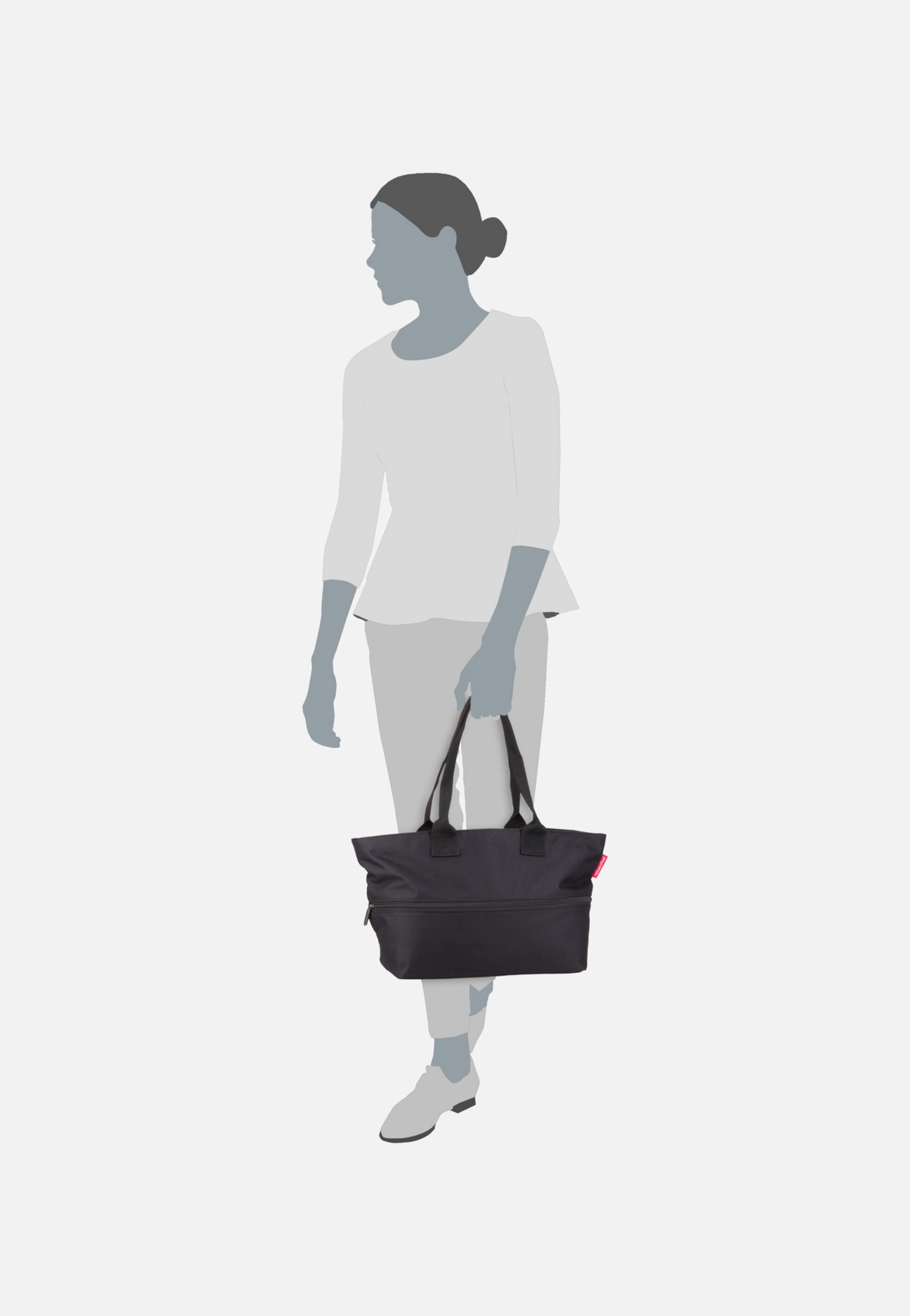 reisenthel shopper e1 Schwarz Shopping Bag