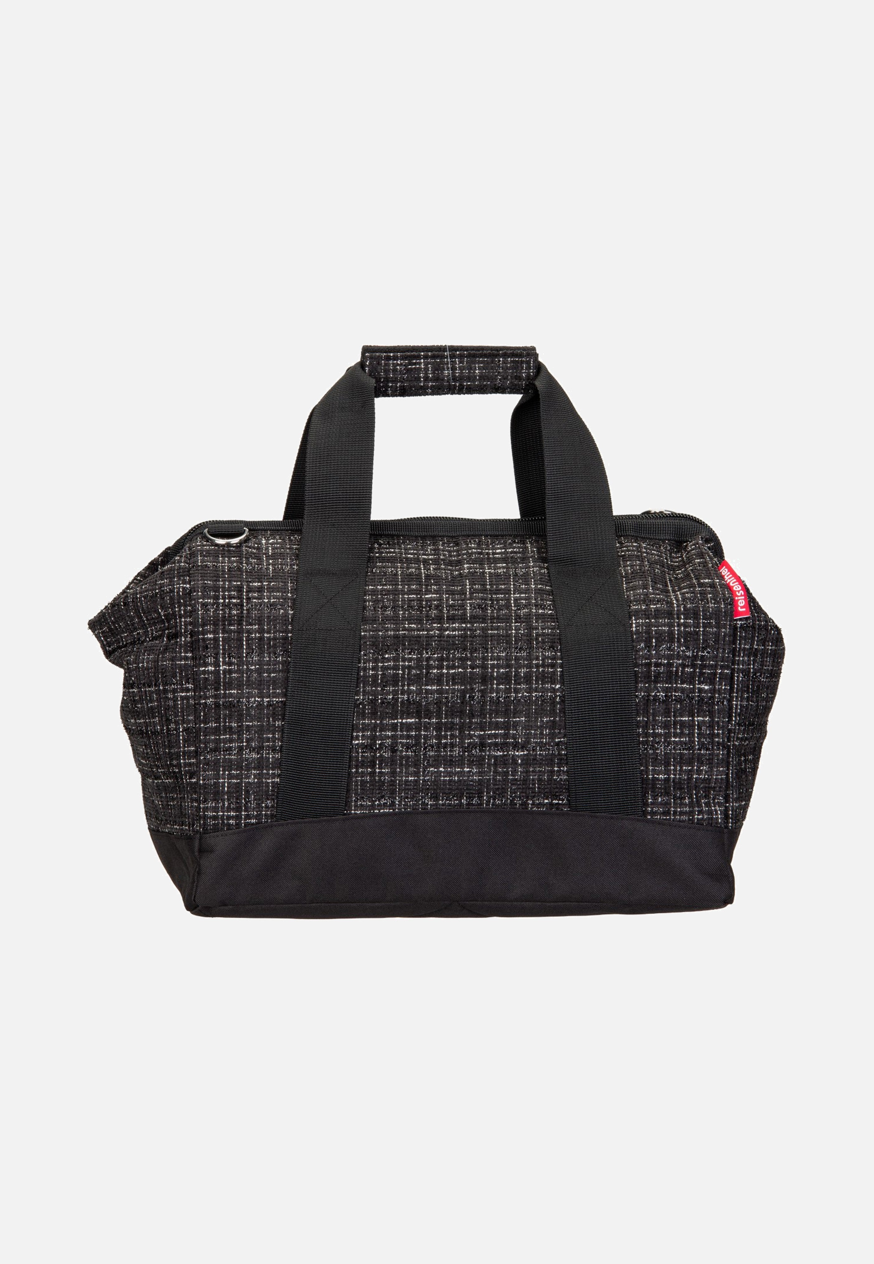reisenthel Allrounder M Bouclé Black Dufflebag