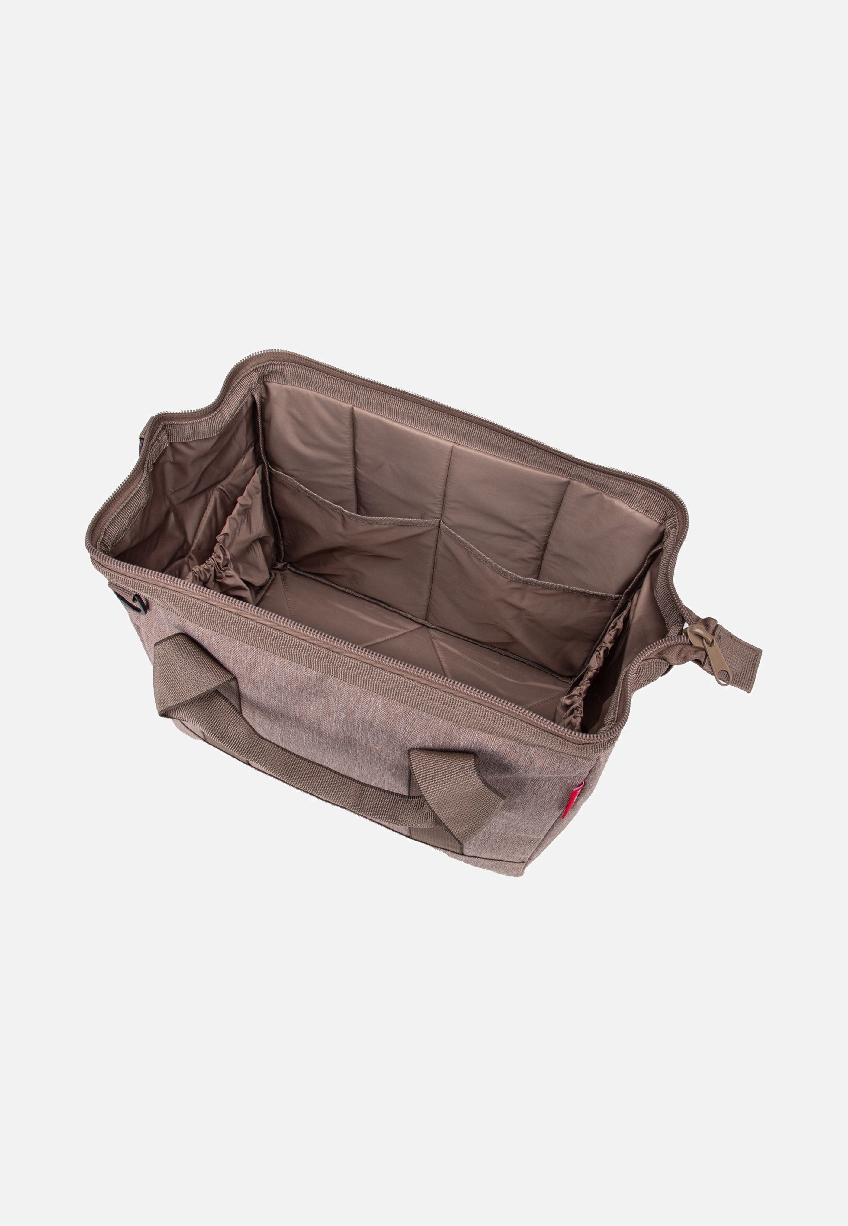 reisenthel - allrounder M Herringbone Mokka - Dufflebag | Neutral-Image