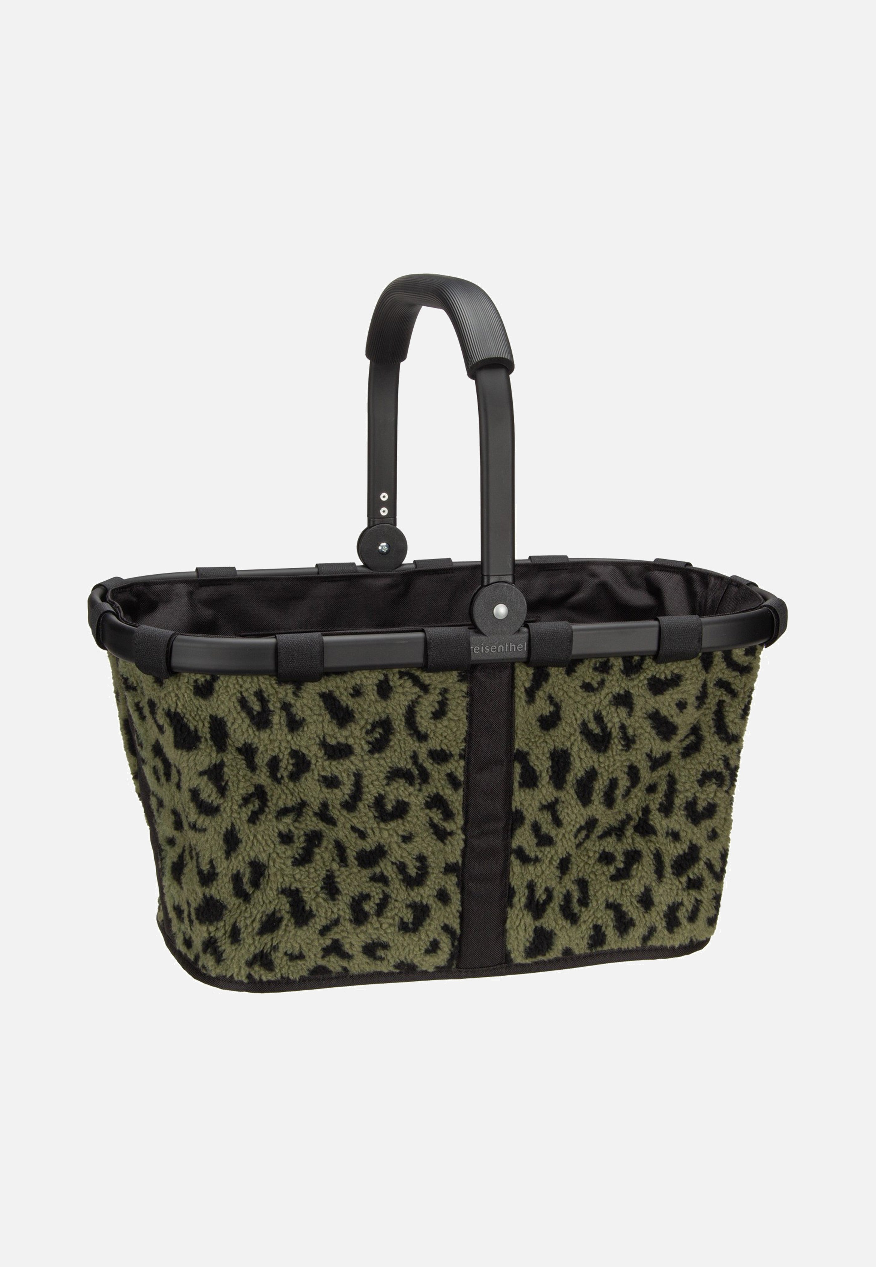 reisenthel Carrybag Special Edition Teddy Leo Olive Shopping Basket