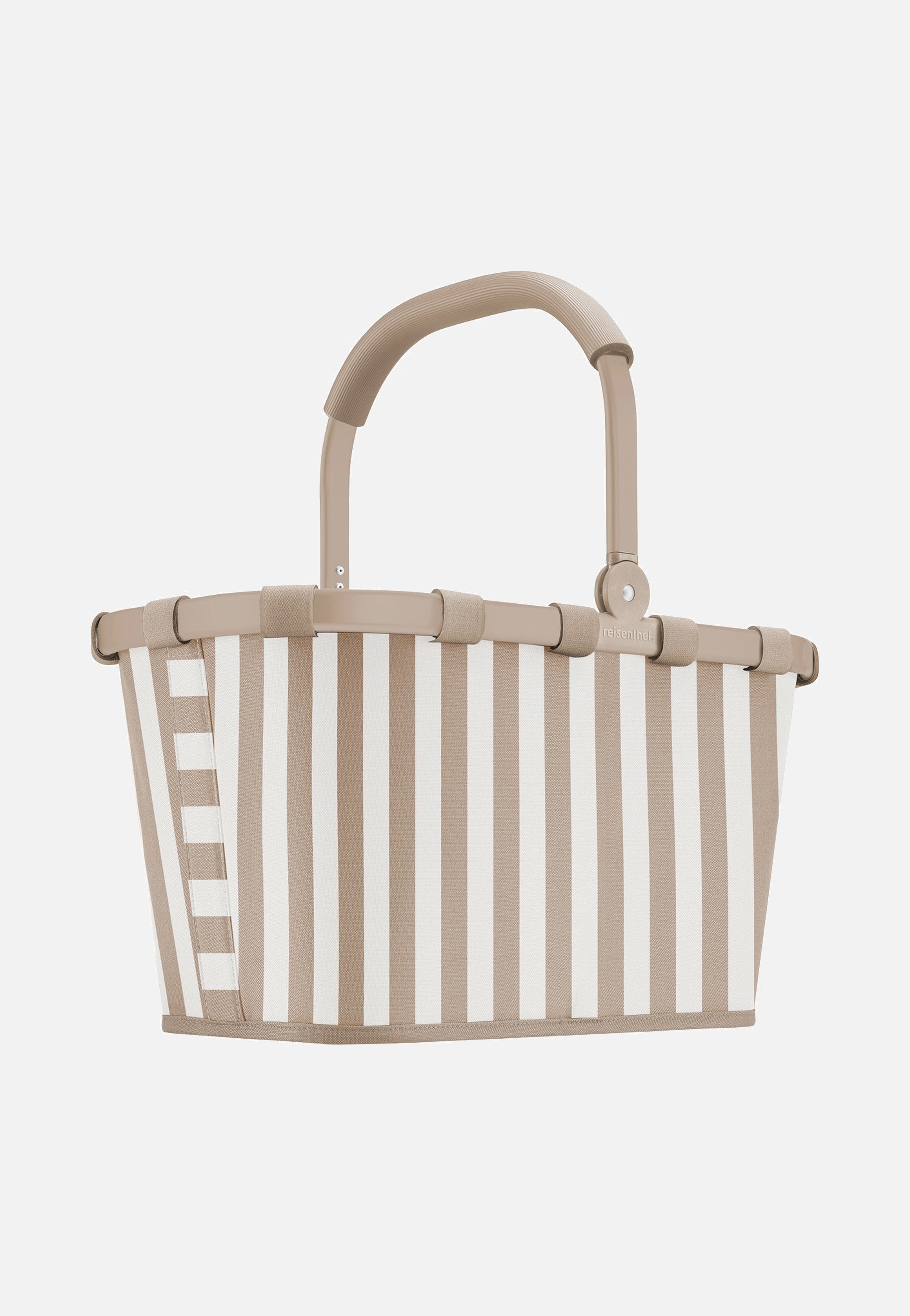 reisenthel - Carrybag Summerstripes Coffee - Shopping Basket | Neutral-Image
