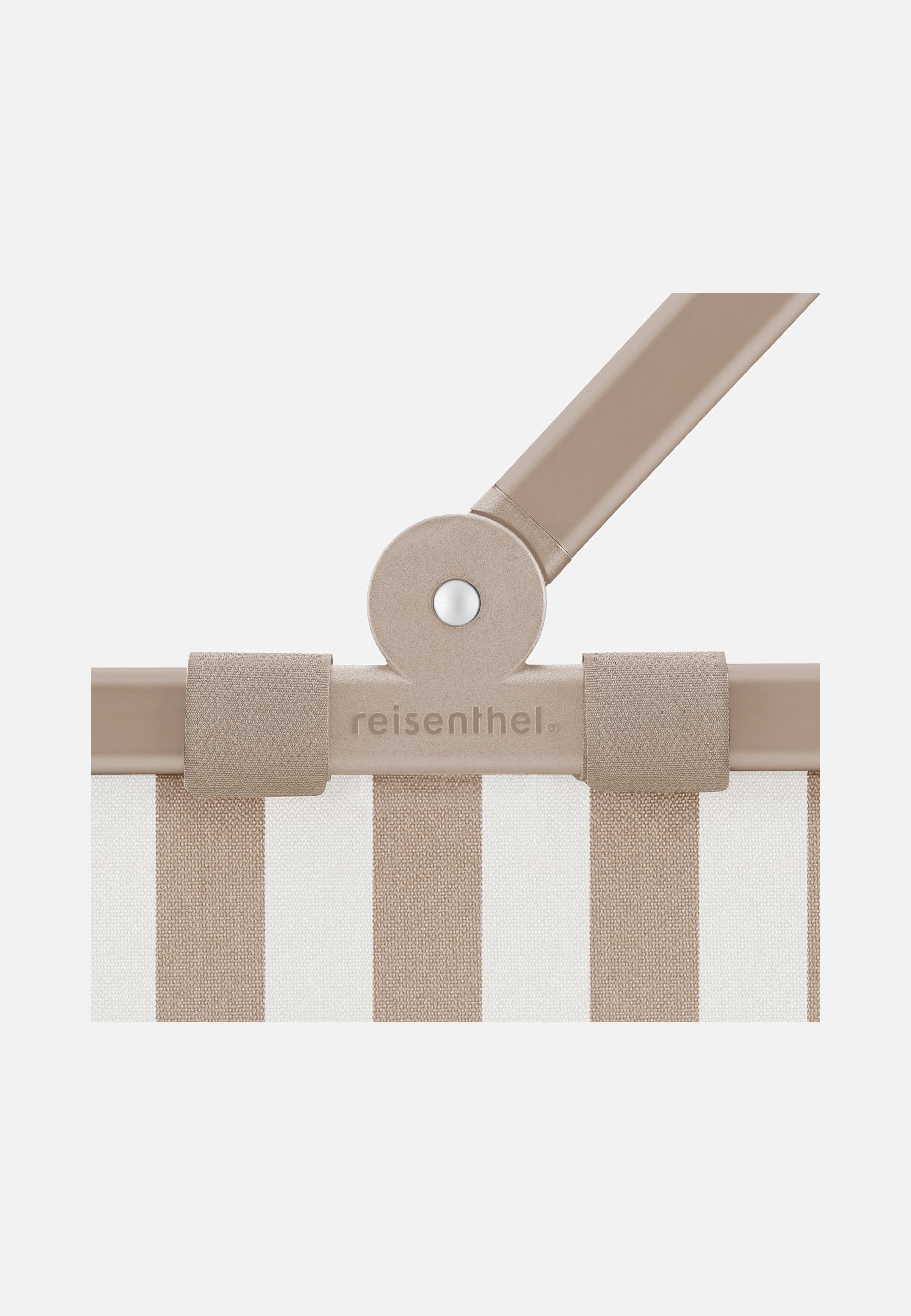 reisenthel - Carrybag Summerstripes Coffee - Shopping Basket | Neutral-Image